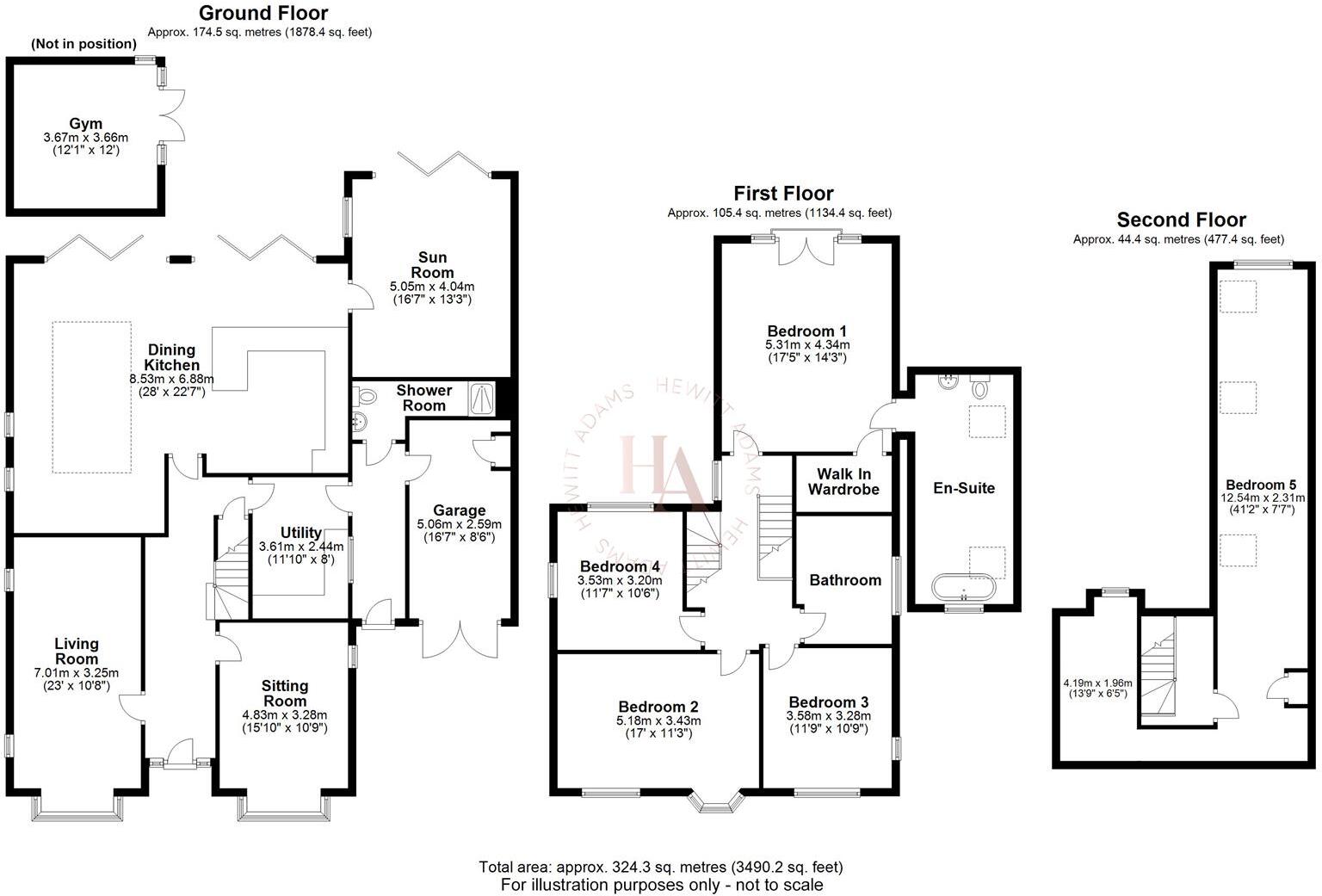 The Paddock, Heswall, Wirral floorplan
