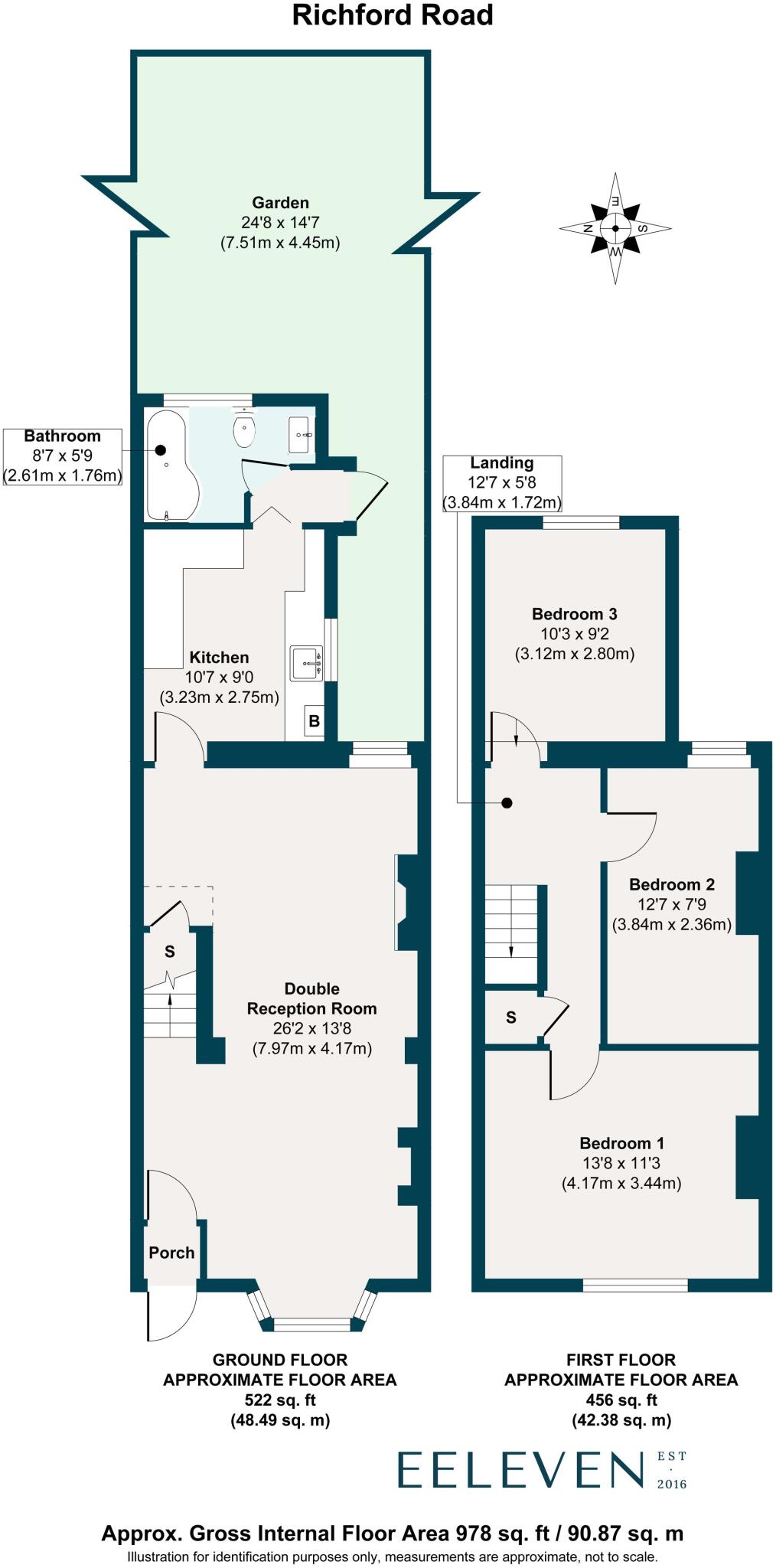 Richford Road, Stratford, London, E15 floorplan