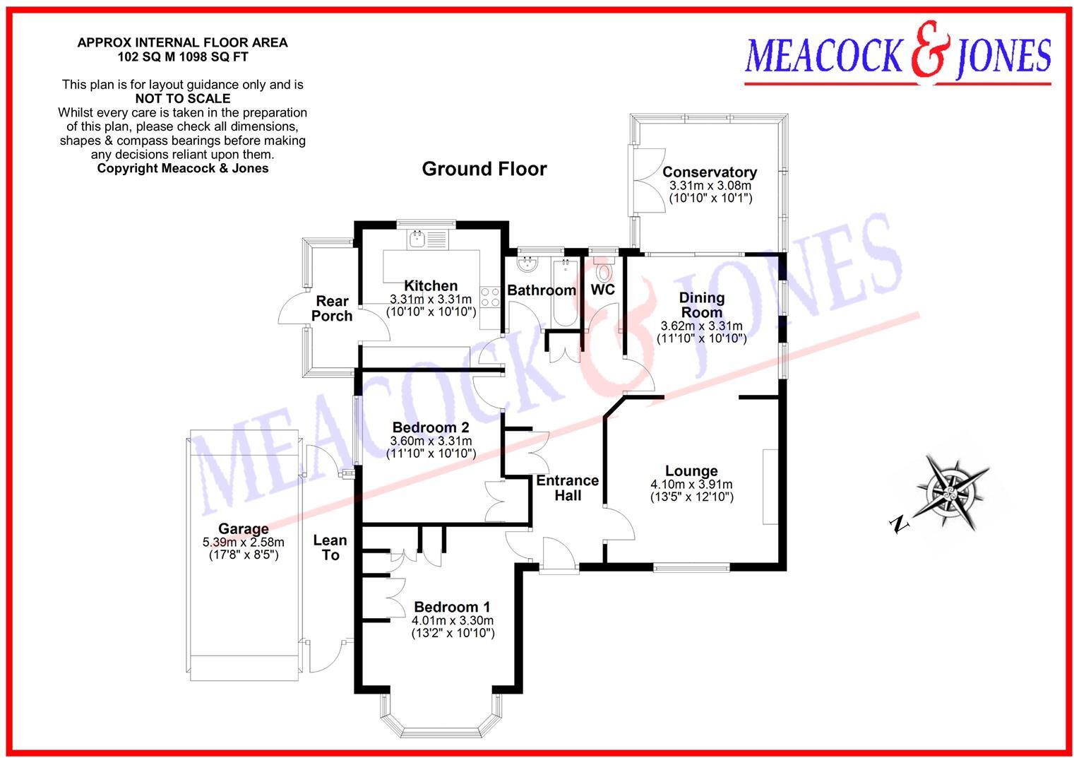 Burses Way, Hutton, Brentwood floorplan