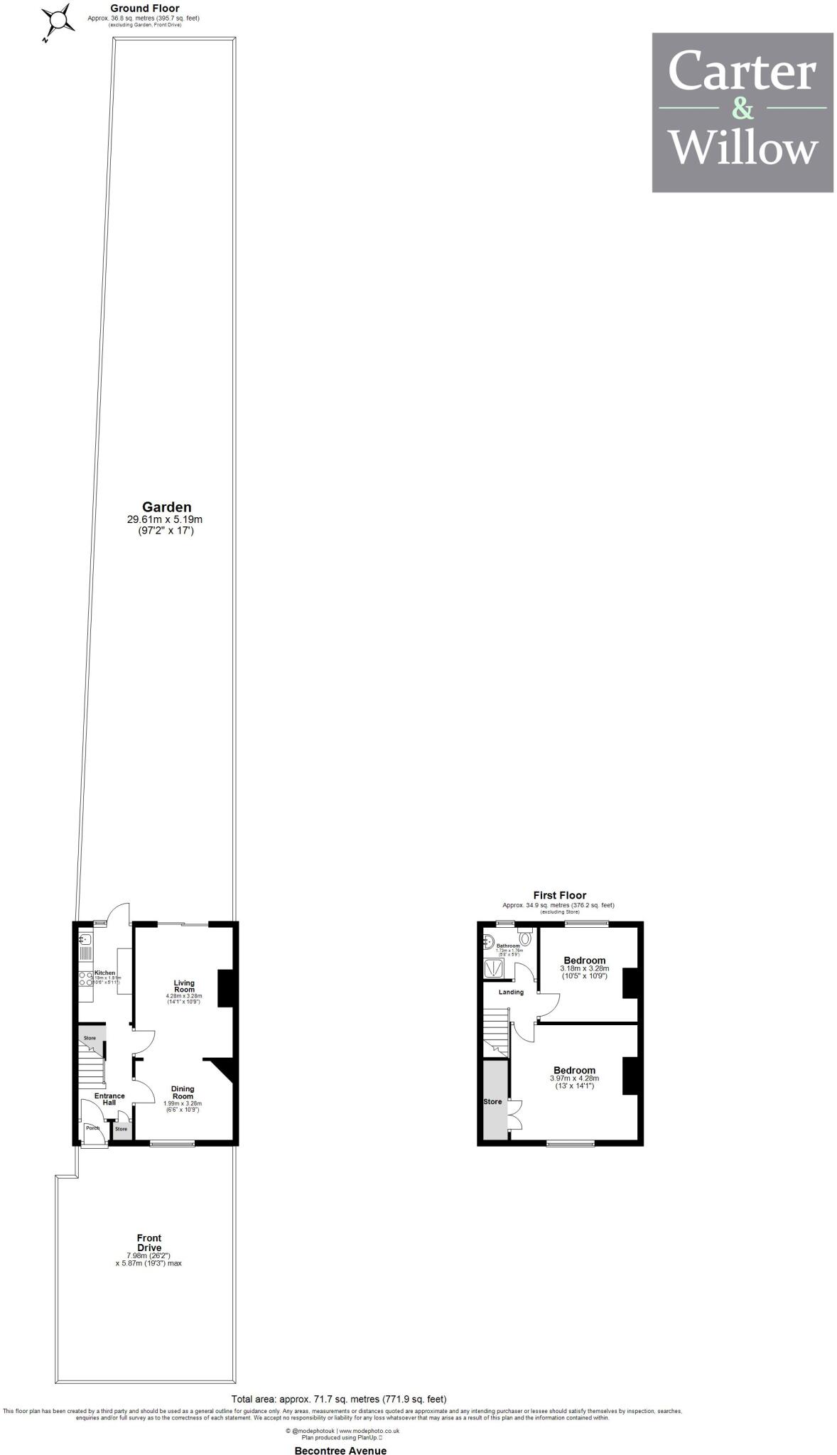 Becontree Avenue, Dagenham floorplan