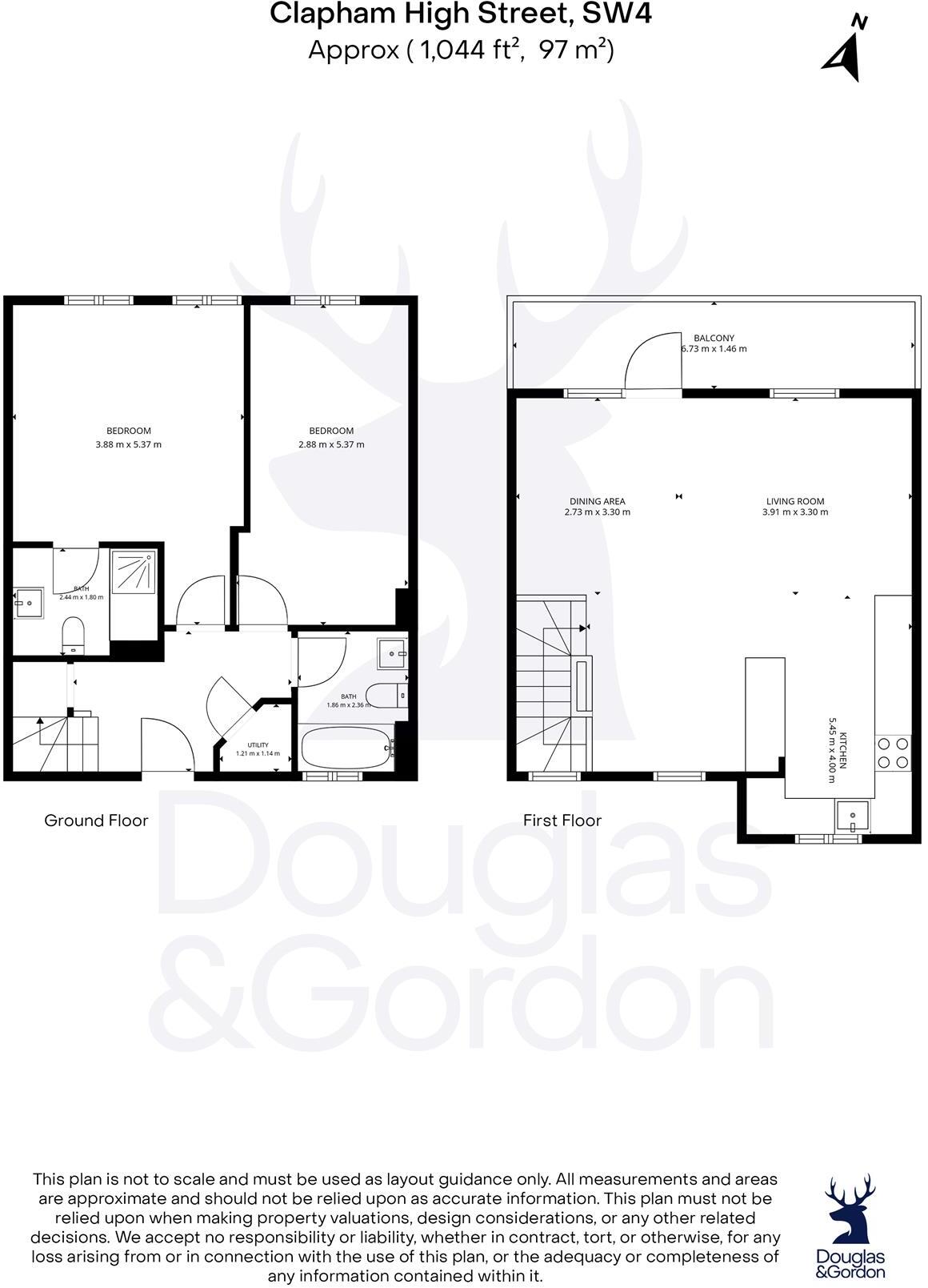 Clapham High Street, SW4 floorplan