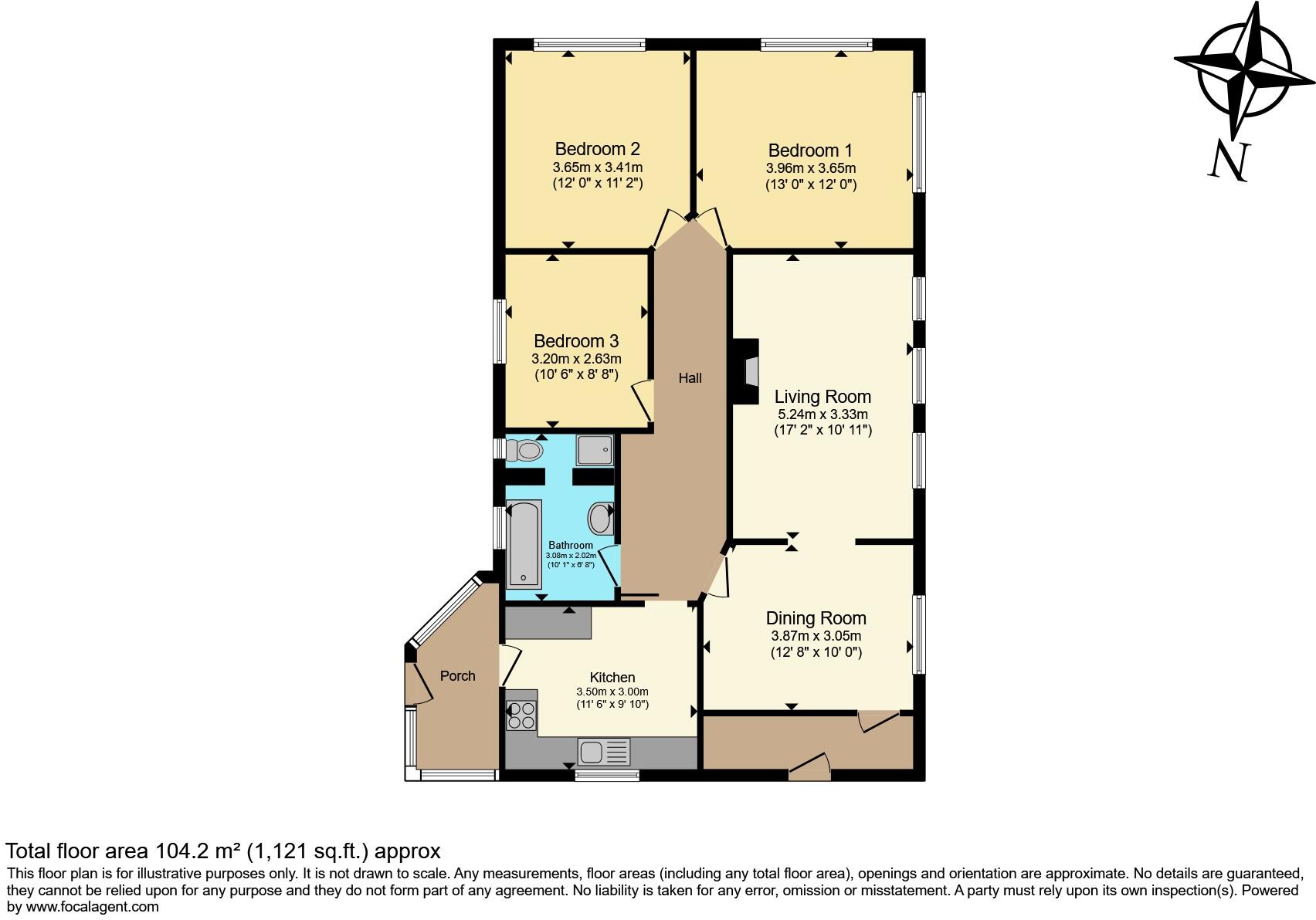 Lower Church Road, Skellingthorpe, LN6 floorplan