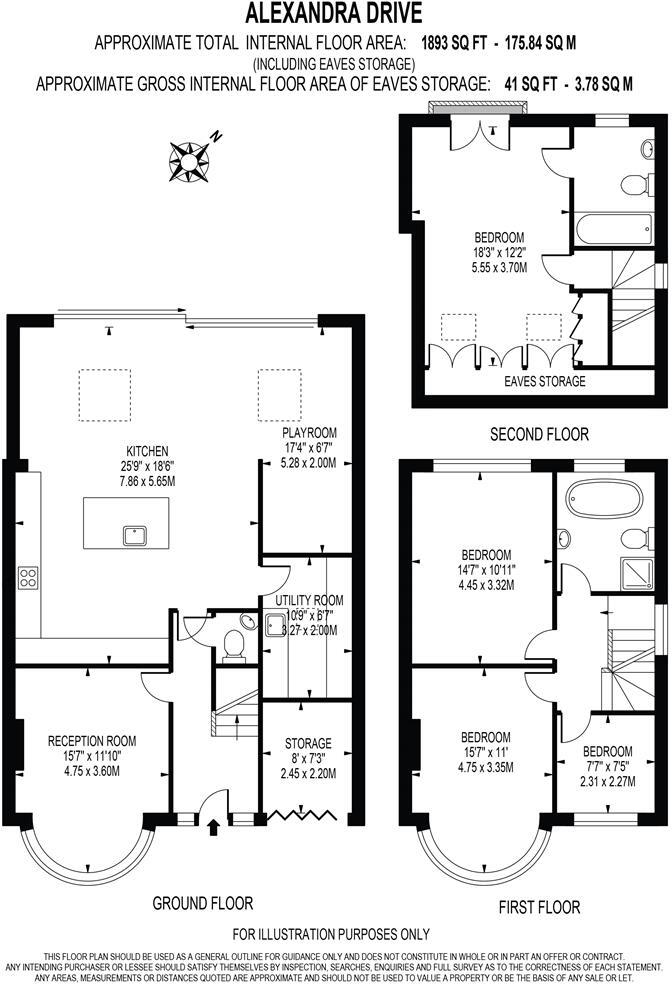 Alexandra Drive, Surbiton floorplan