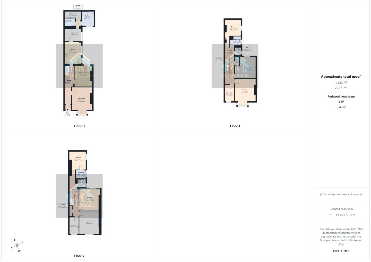 Marshall Avenue, Bridlington floorplan