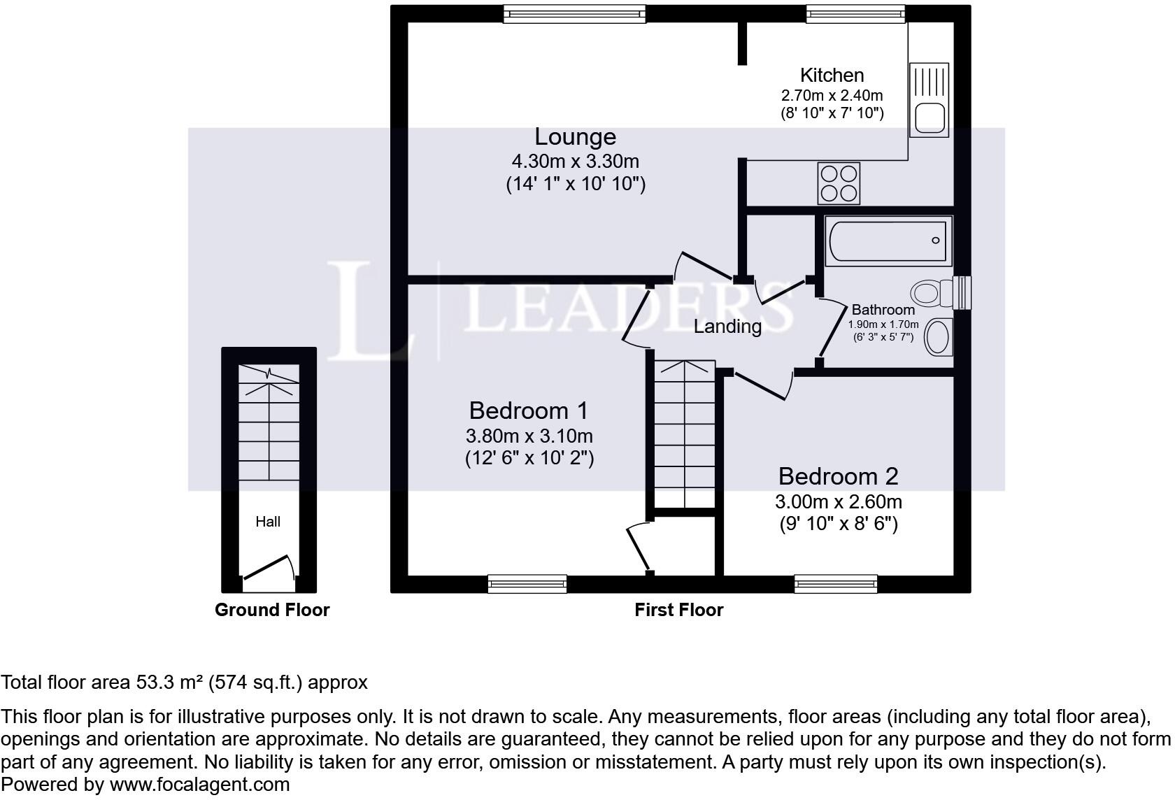 Green Farm Gardens, Hilsea, Portsmouth floorplan