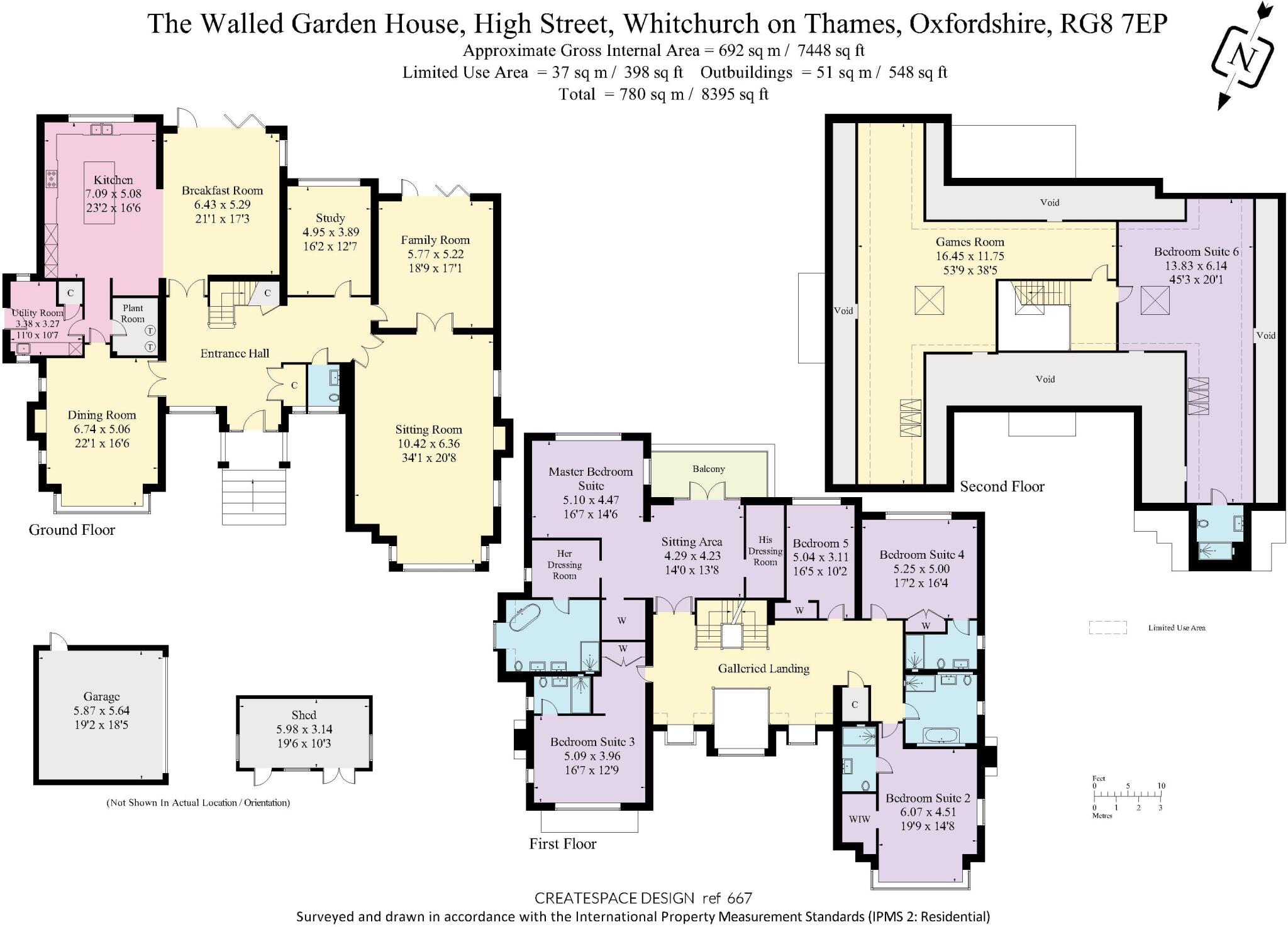 The Walled Garden House, Whitchurch -on- Thames floorplan