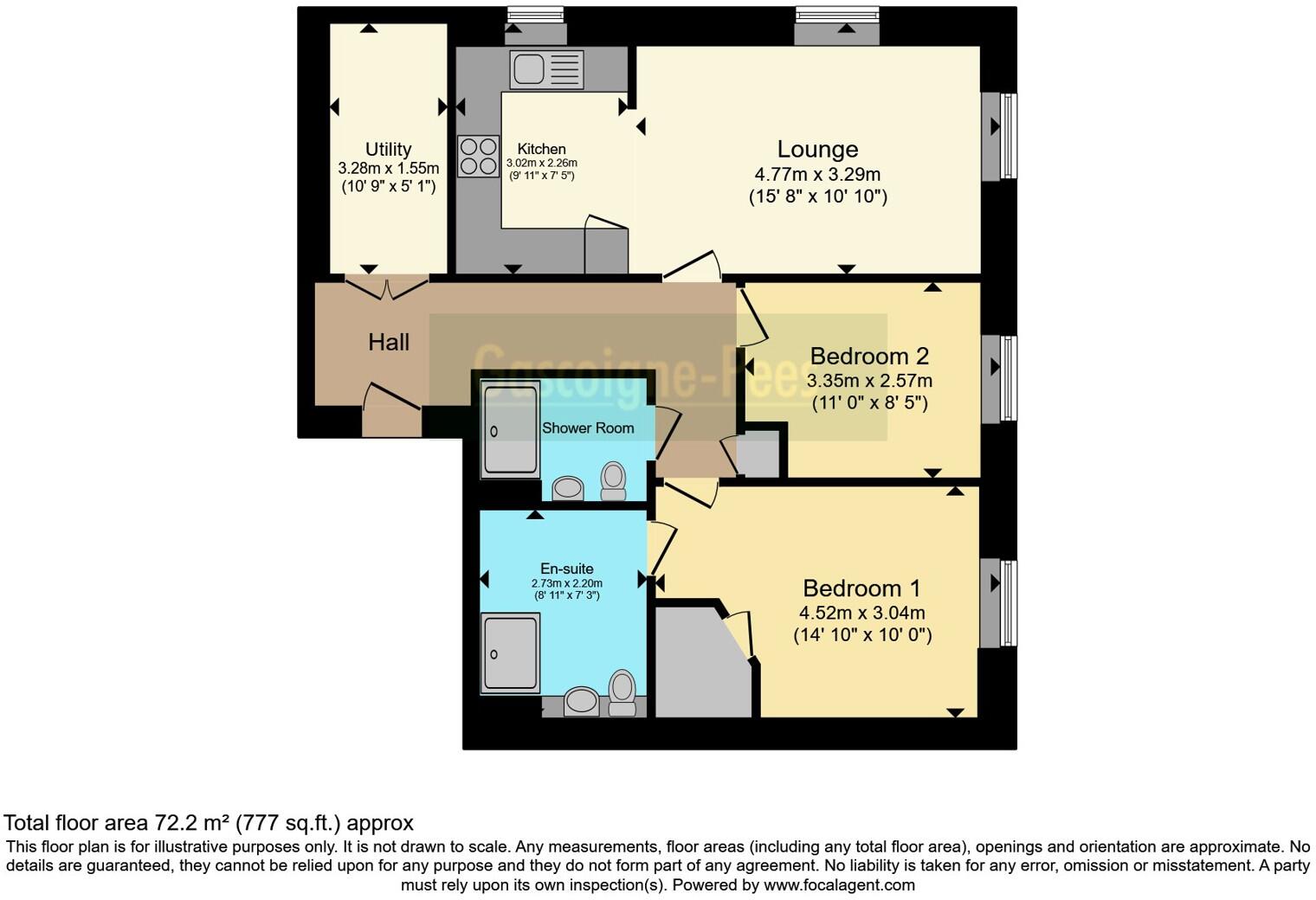 Ockford Road, Godalming, Surrey, GU7 floorplan