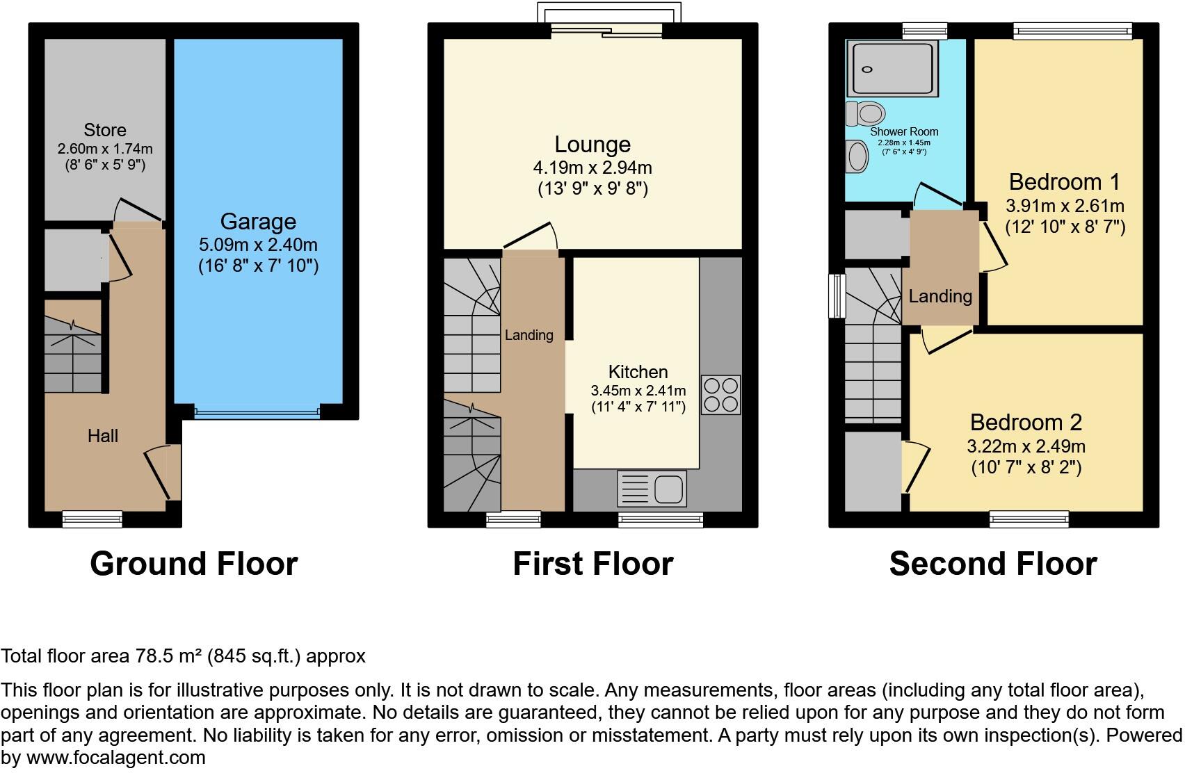 Newman Road, Sheffield, S9 floorplan