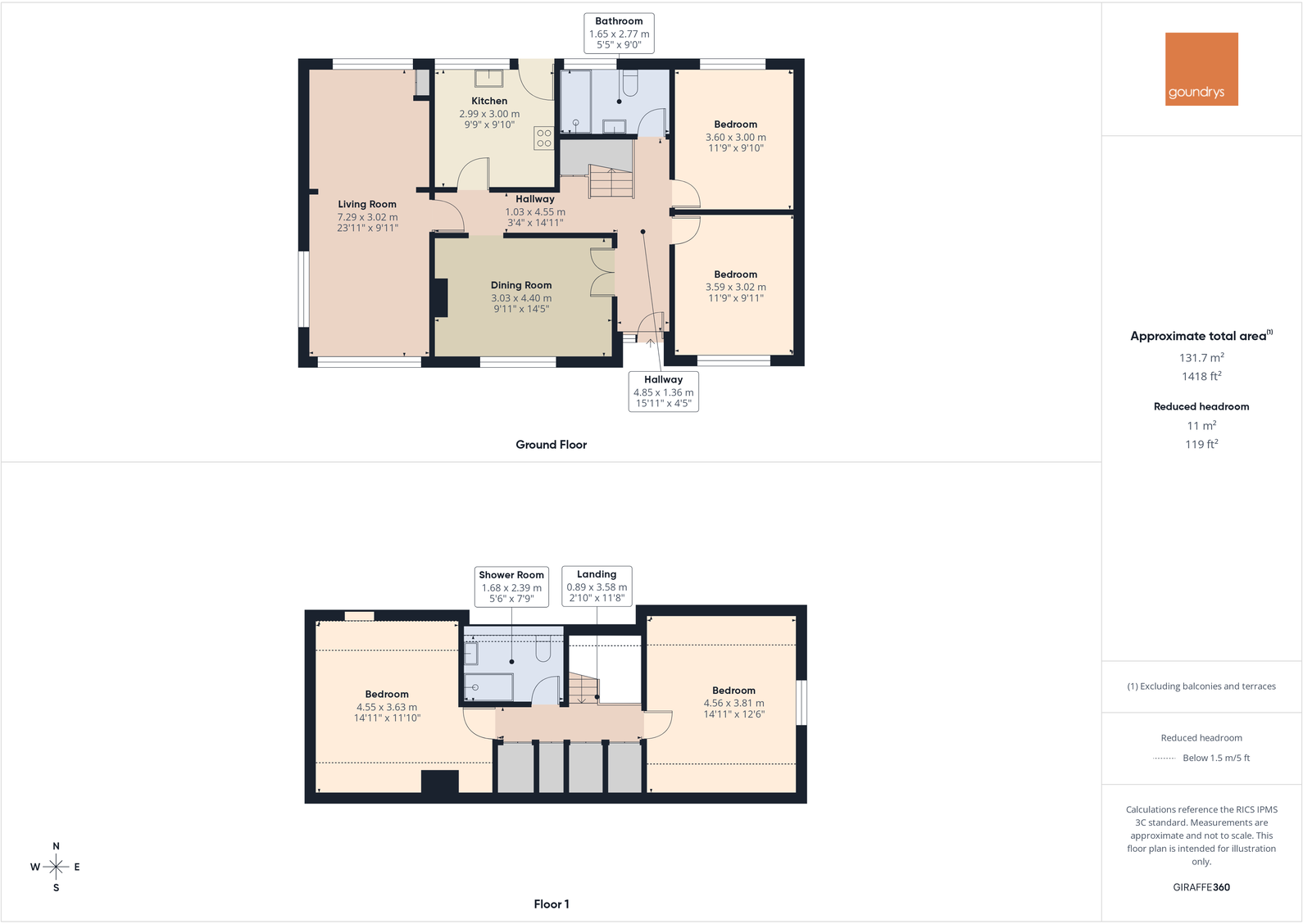 Lower Broad Lane, Redruth floorplan