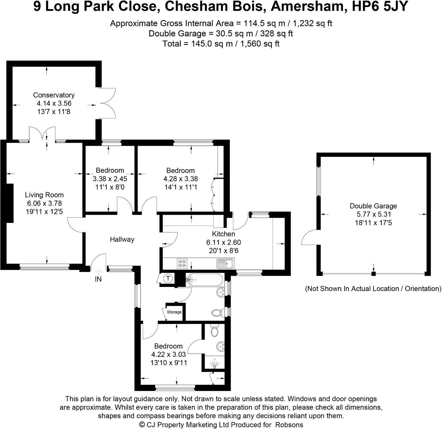 Long Park Close, Chesham Bois, Amersham floorplan