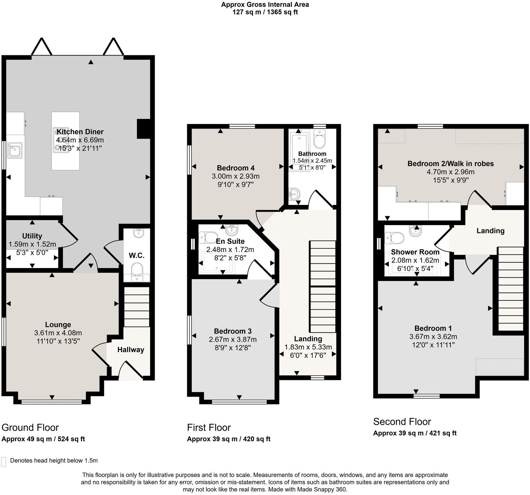 Lansdowne Road, Eccles, M30 floorplan