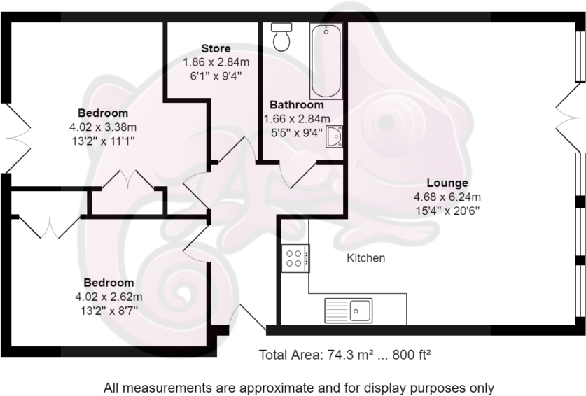 Apartment 8, 70 Colquhoun Street, Helensburgh, G84 9JR floorplan