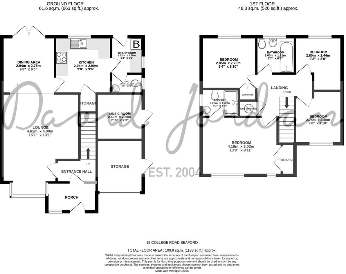 College Road, Seaford floorplan