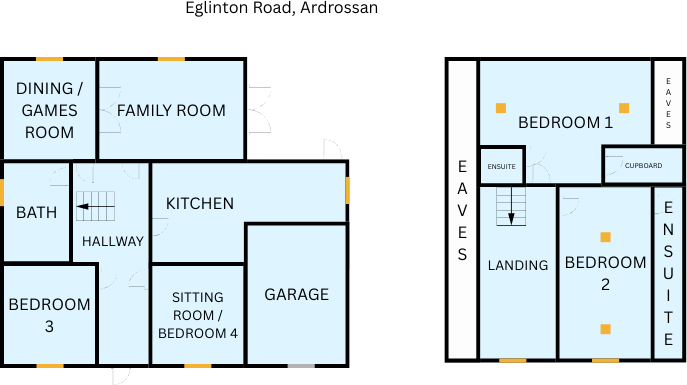 35 Eglinton Road, Ardrossan, KA22 8NE floorplan