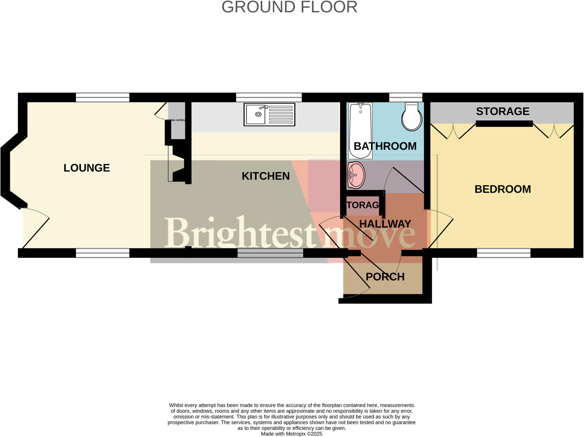 Oaktree Park, Locking floorplan