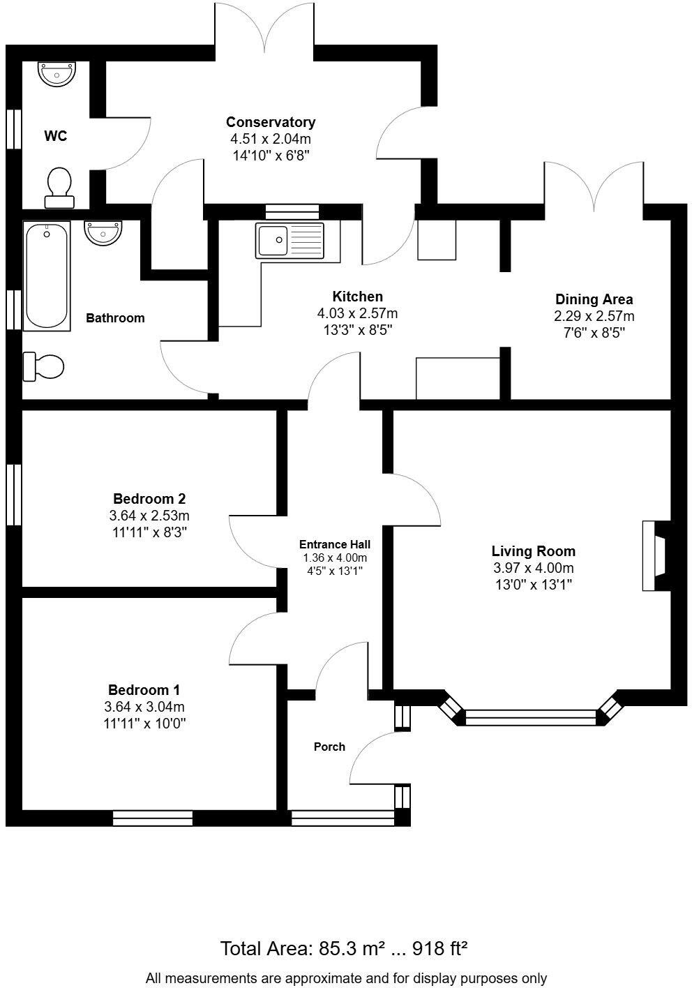 Pope Road, Eynesbury, St. Neots, PE19 2TG floorplan