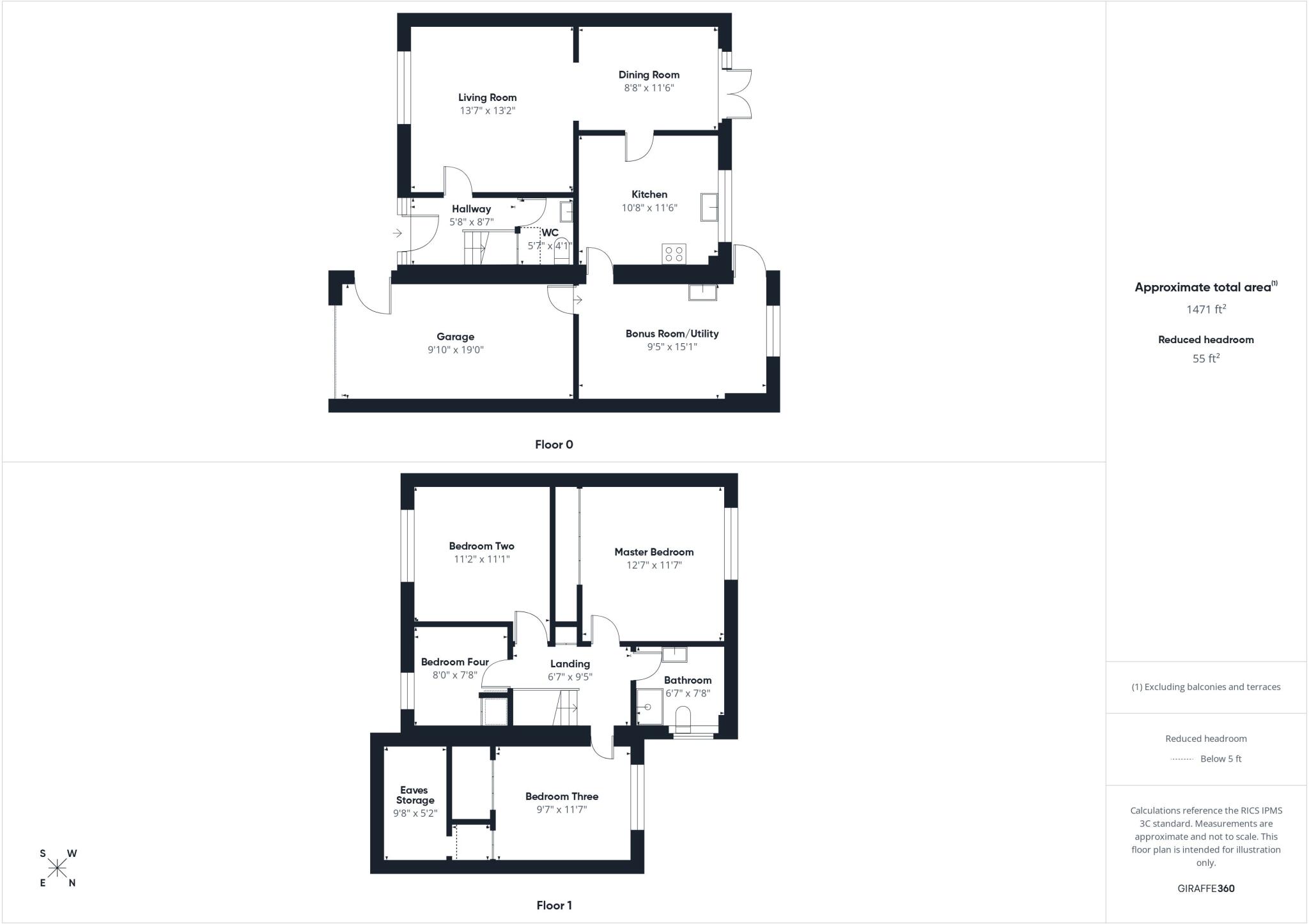 Mason Close, Yateley, Hampshire, GU46 floorplan