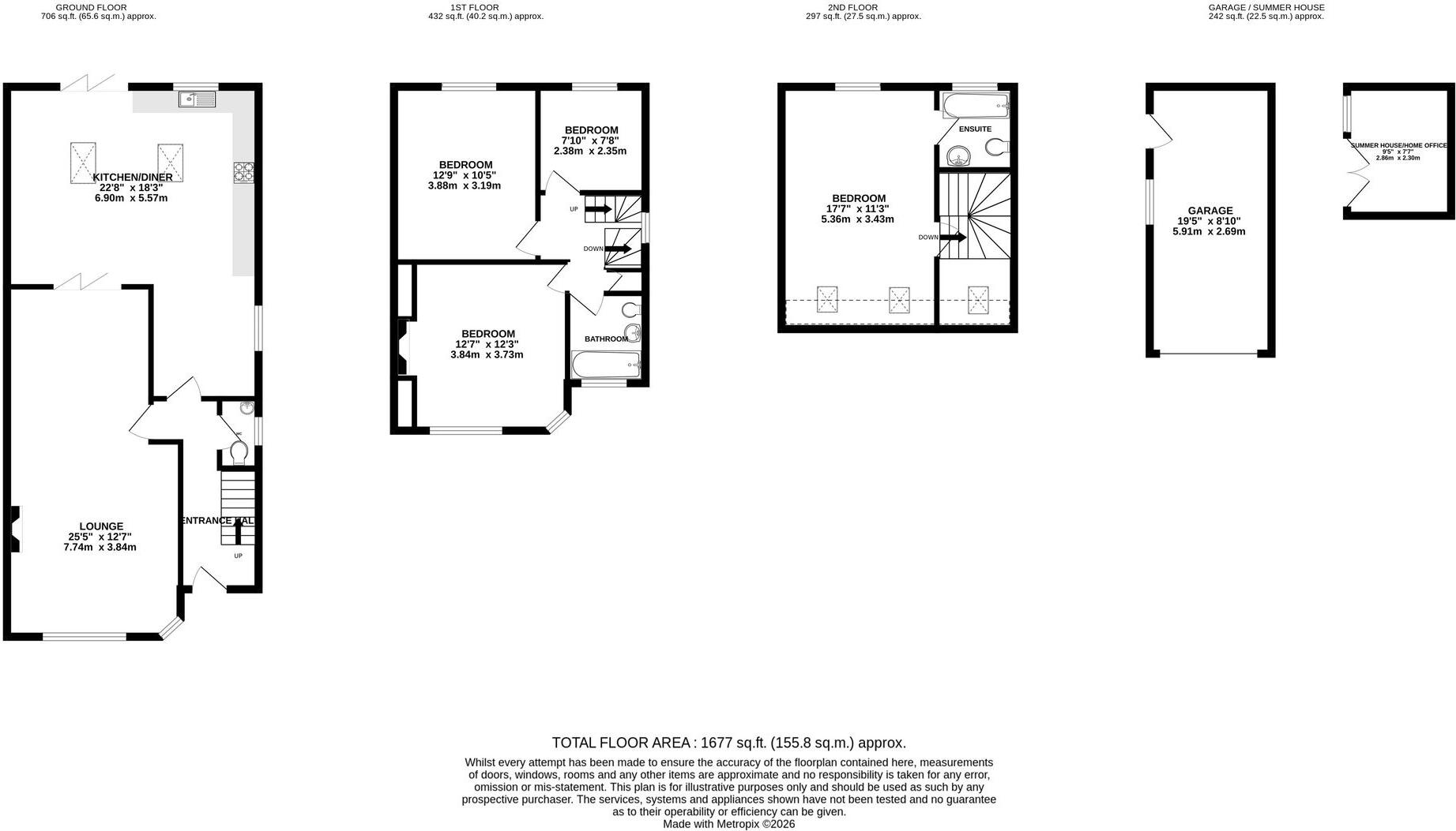 Stagsden Road, Bromham, MK43 floorplan