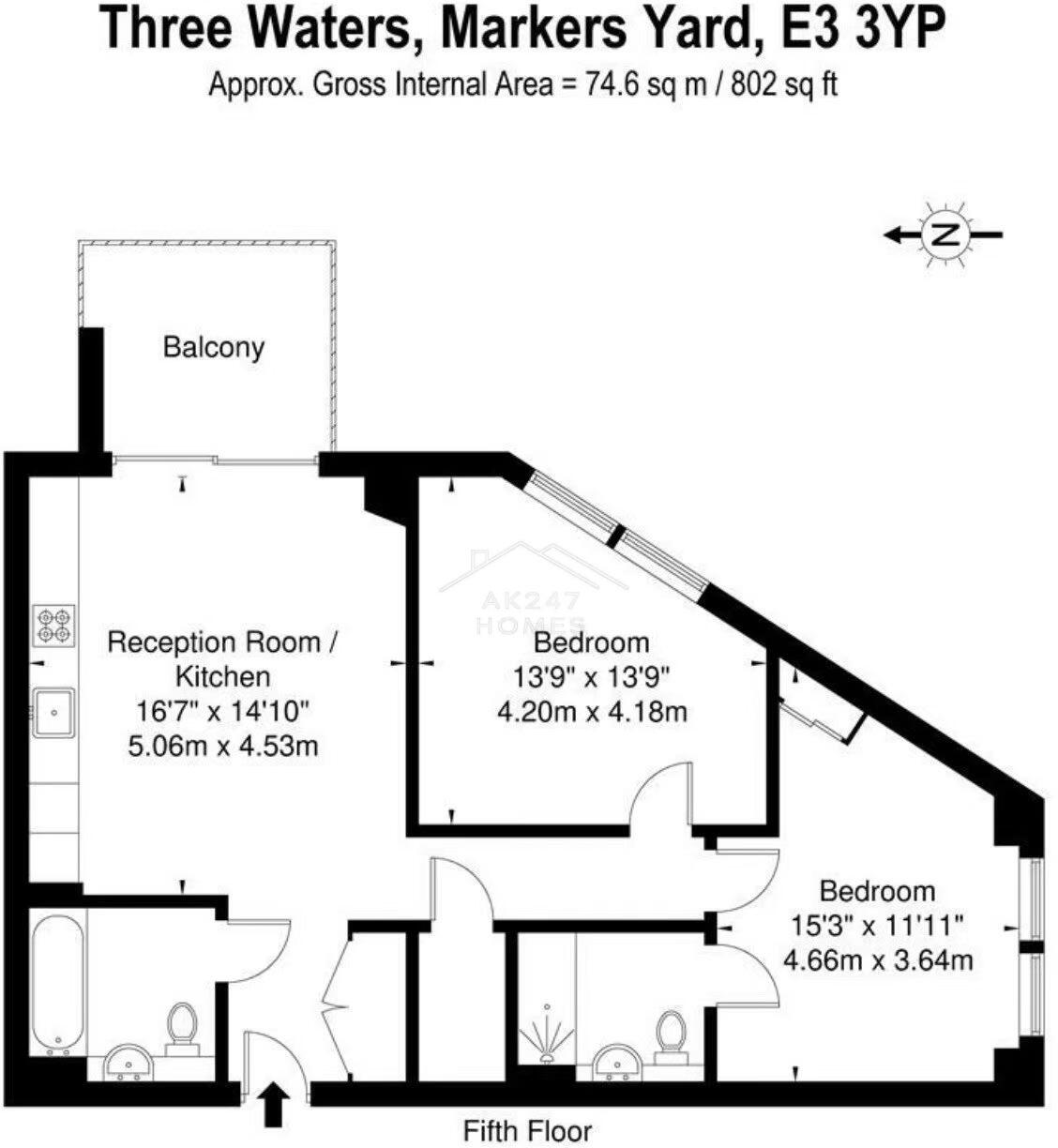 Makers Yard, London, E3 floorplan