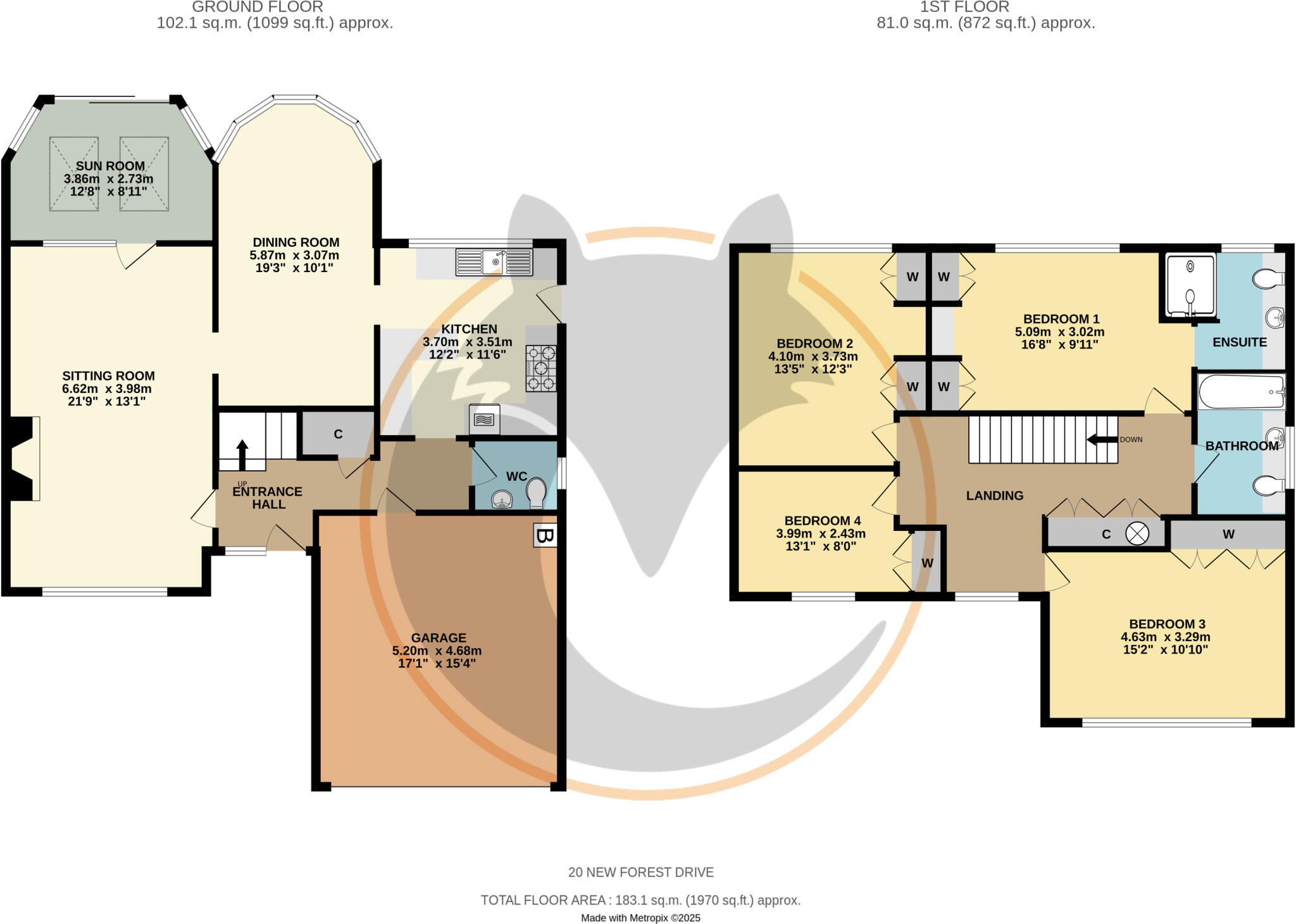 New Forest Drive, Brockenhurst, Hampshire, SO42 floorplan