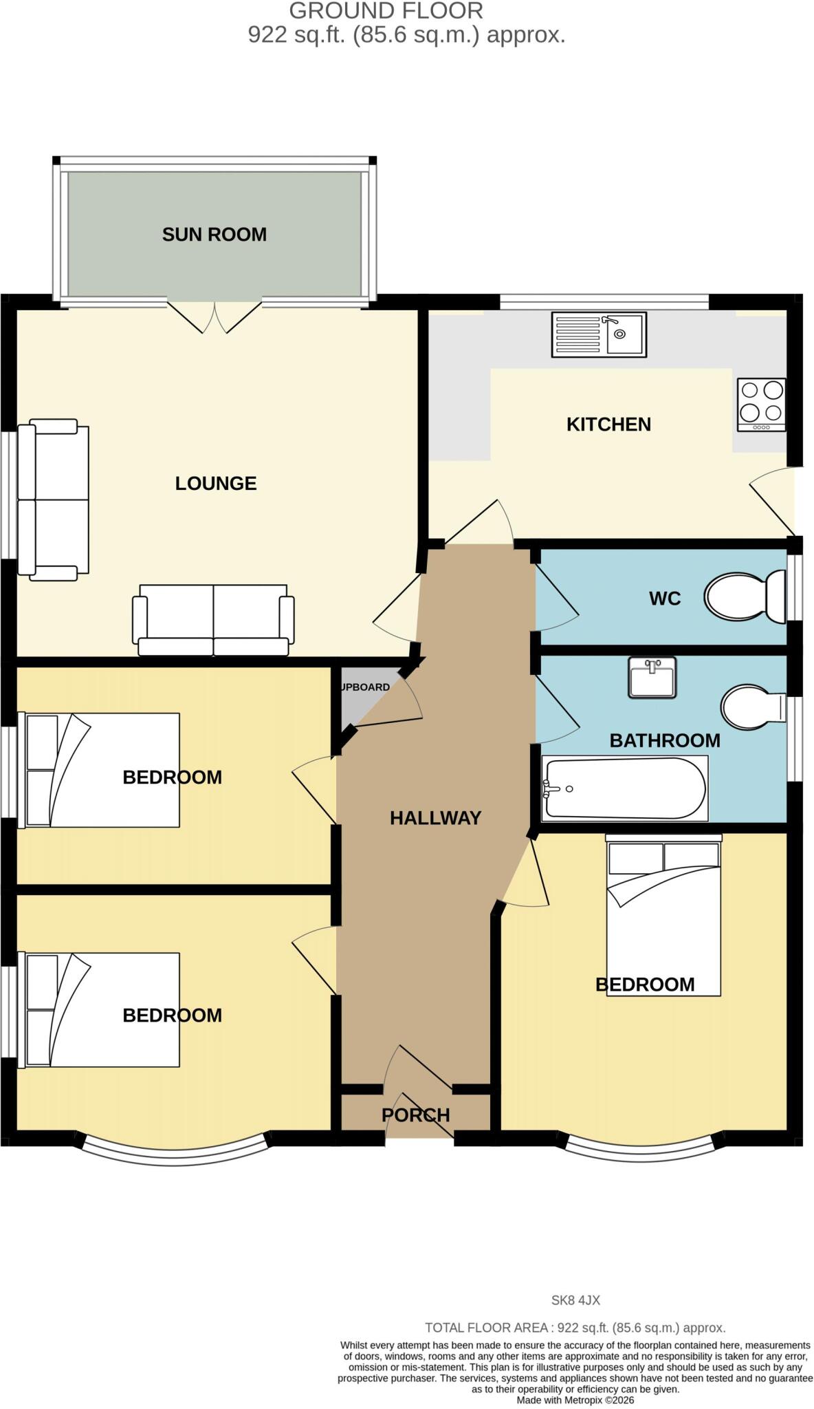 Rodmill Drive, Cheadle floorplan