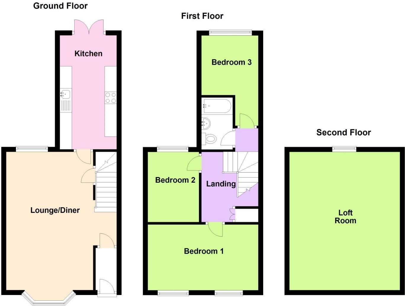 Victoria Lawn, Newport floorplan