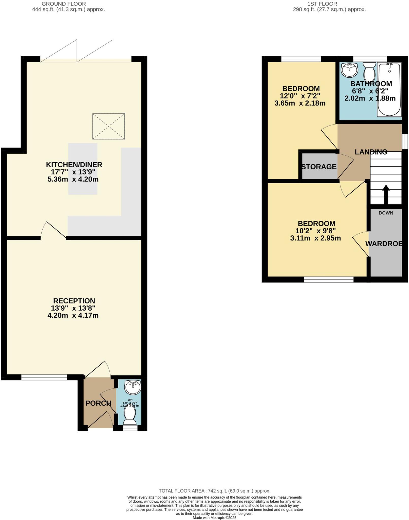 Beech Avenue, Aberbargoed, CF81 floorplan