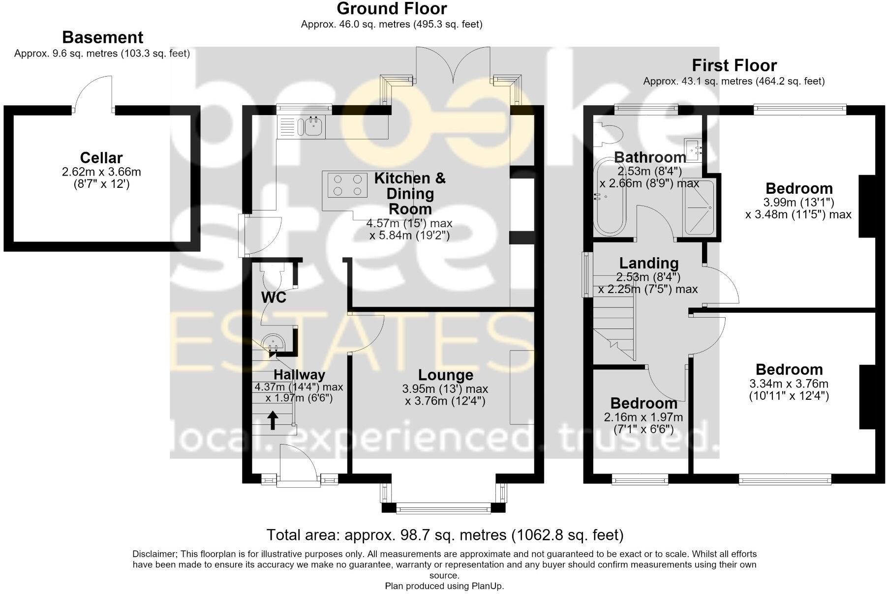 Park Road, Waterfoot floorplan