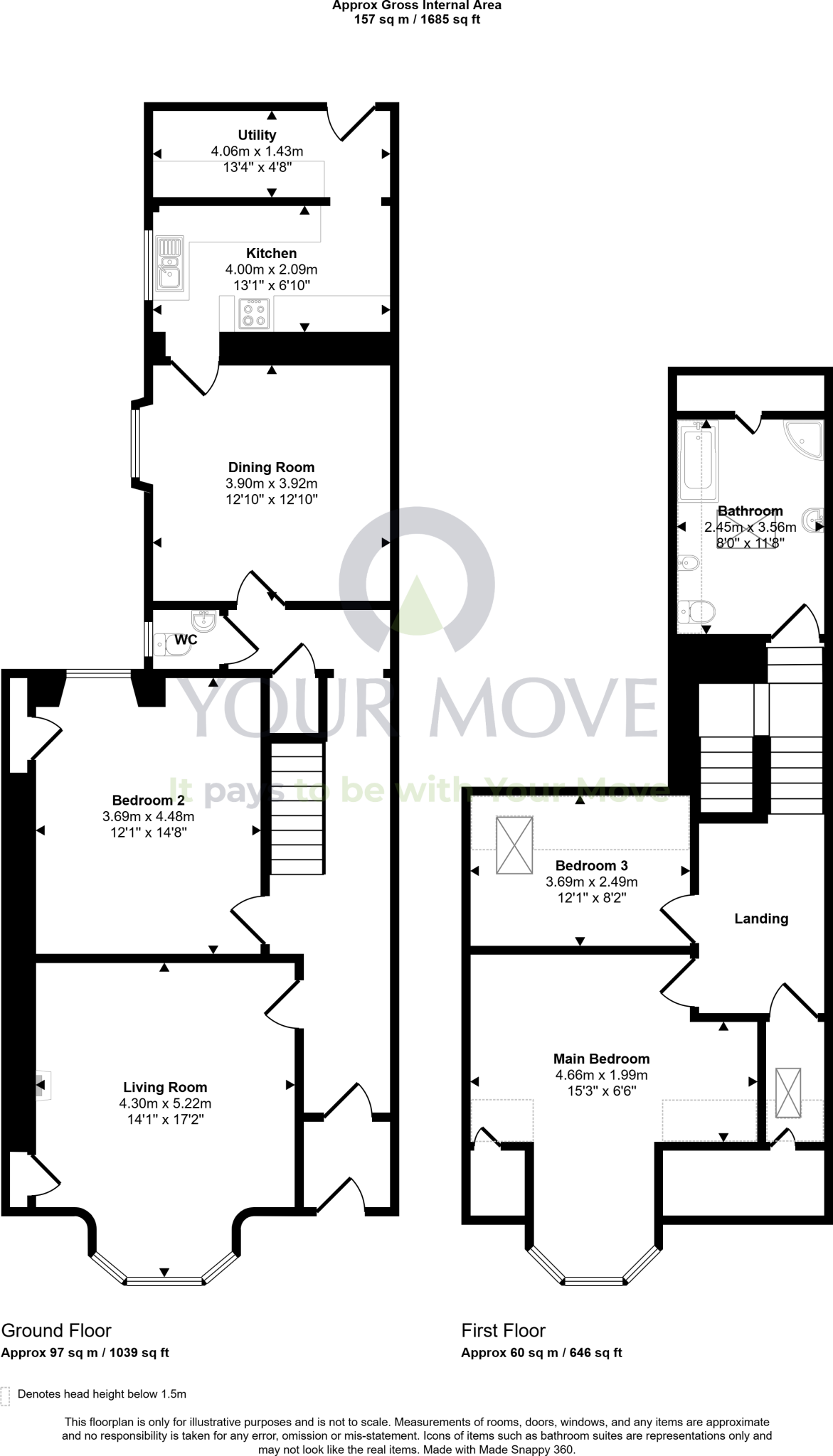 Clepington Road, Dundee, Angus, DD3 floorplan