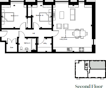Plot A06, Apt Block A, St Andrews West, St Andrews floorplan