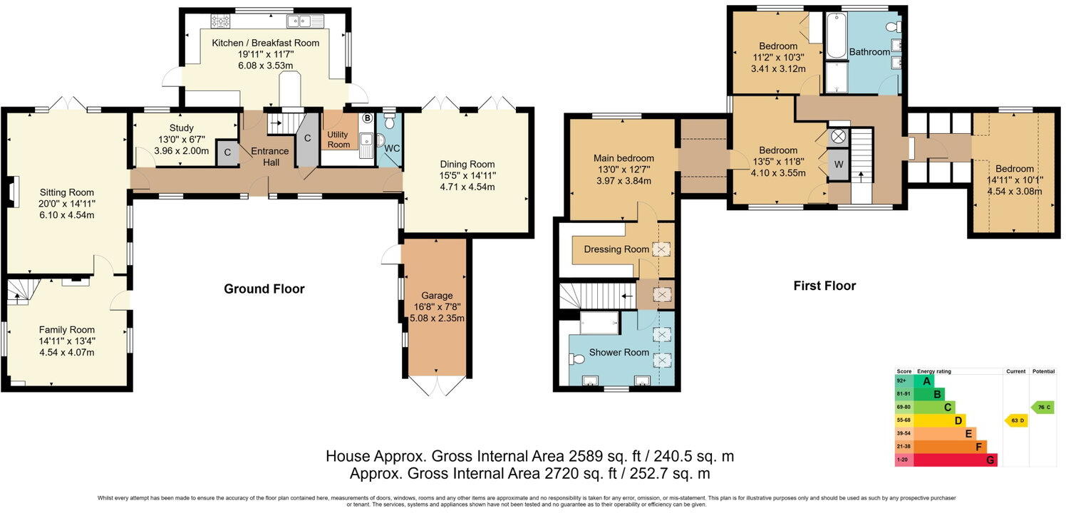Treblers Road, Crowborough floorplan