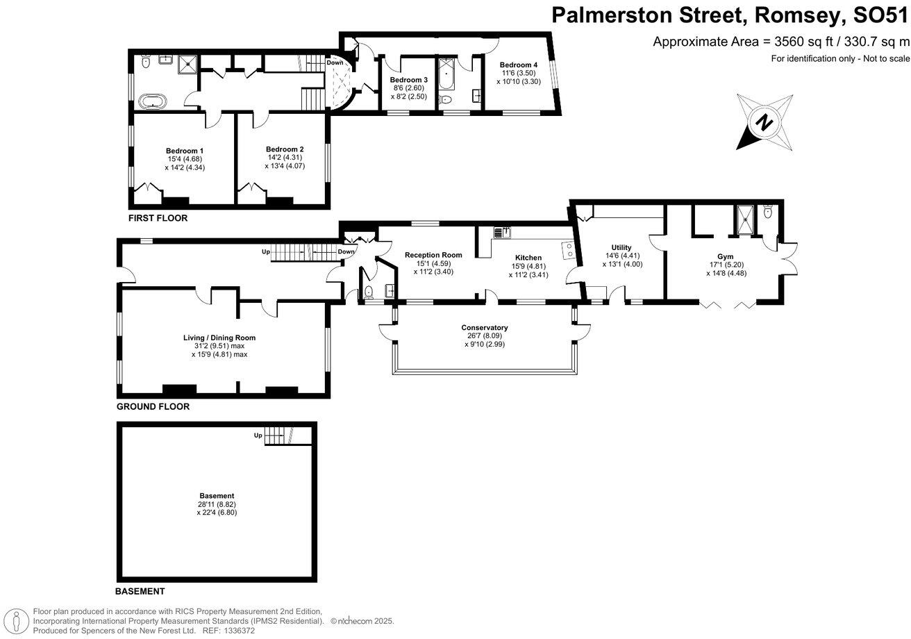 Palmerston Street, Romsey, SO51 floorplan