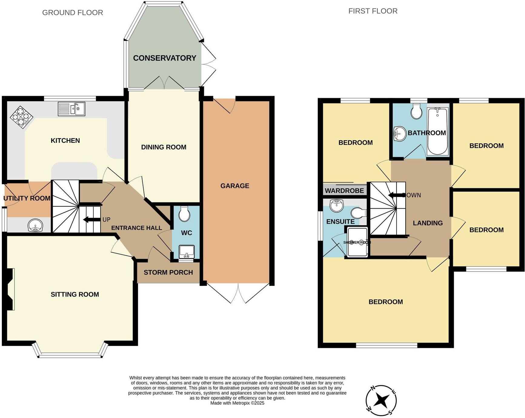 Monmouth Farm Close, Pawlett, TA6 floorplan