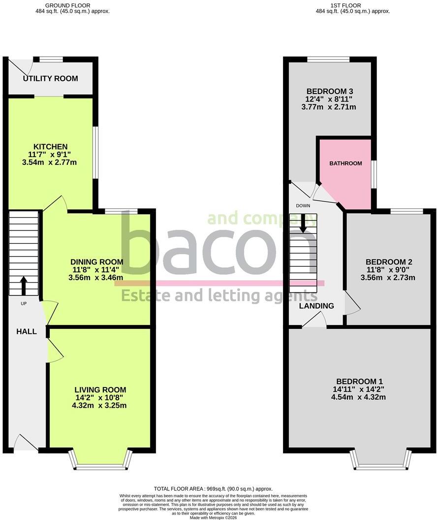 Pavilion Road, Worthing, BN14 floorplan