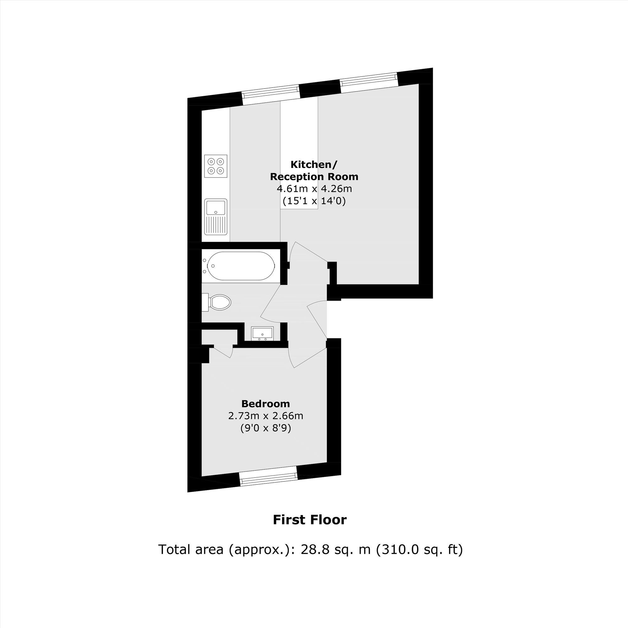 Great Western Road, Maida Vale floorplan