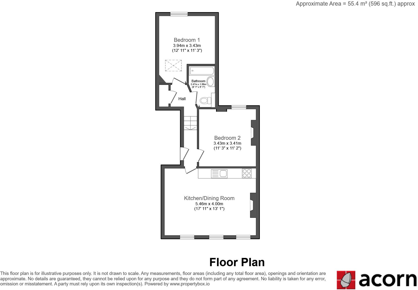 Howletts Road Herne Hill SE24 floorplan