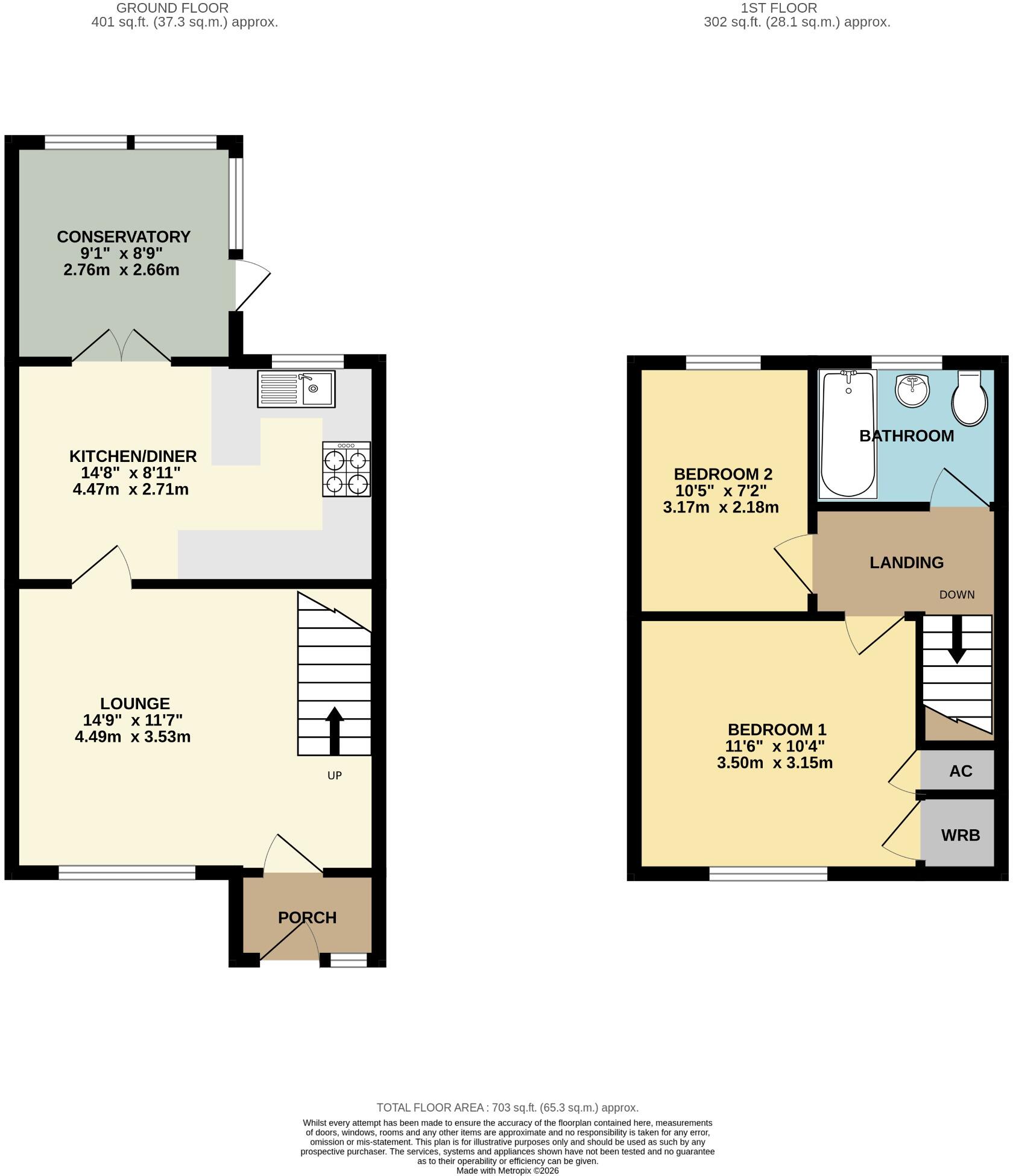 Windmill Close, Clanfield floorplan