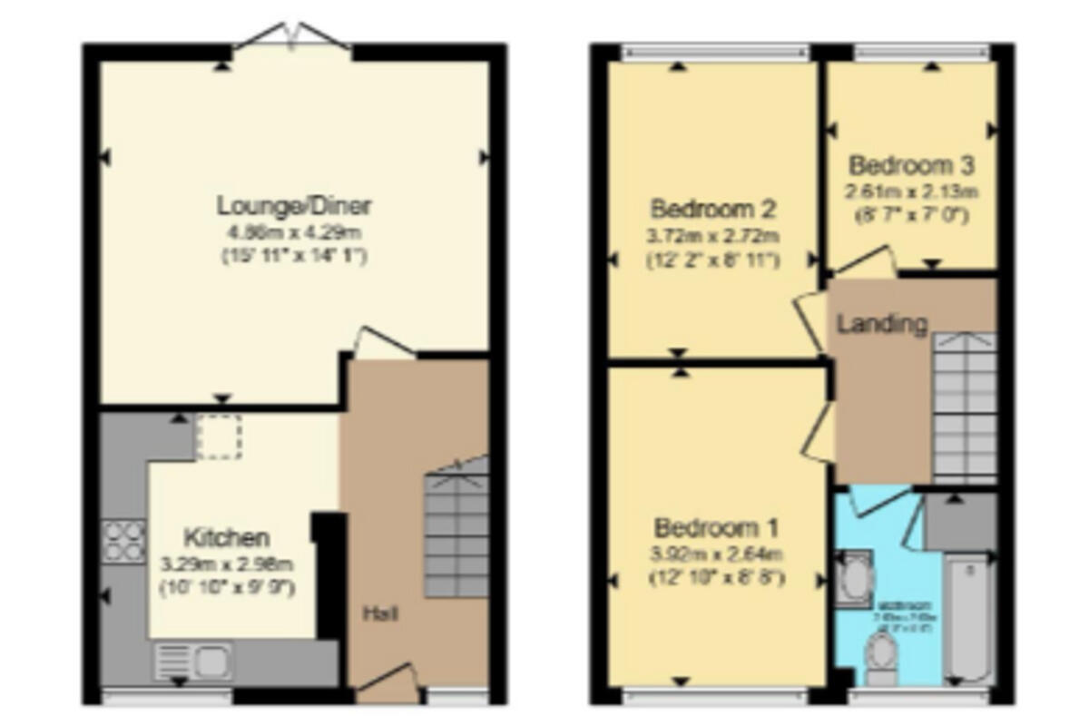 Burrows Lane, Rochester floorplan