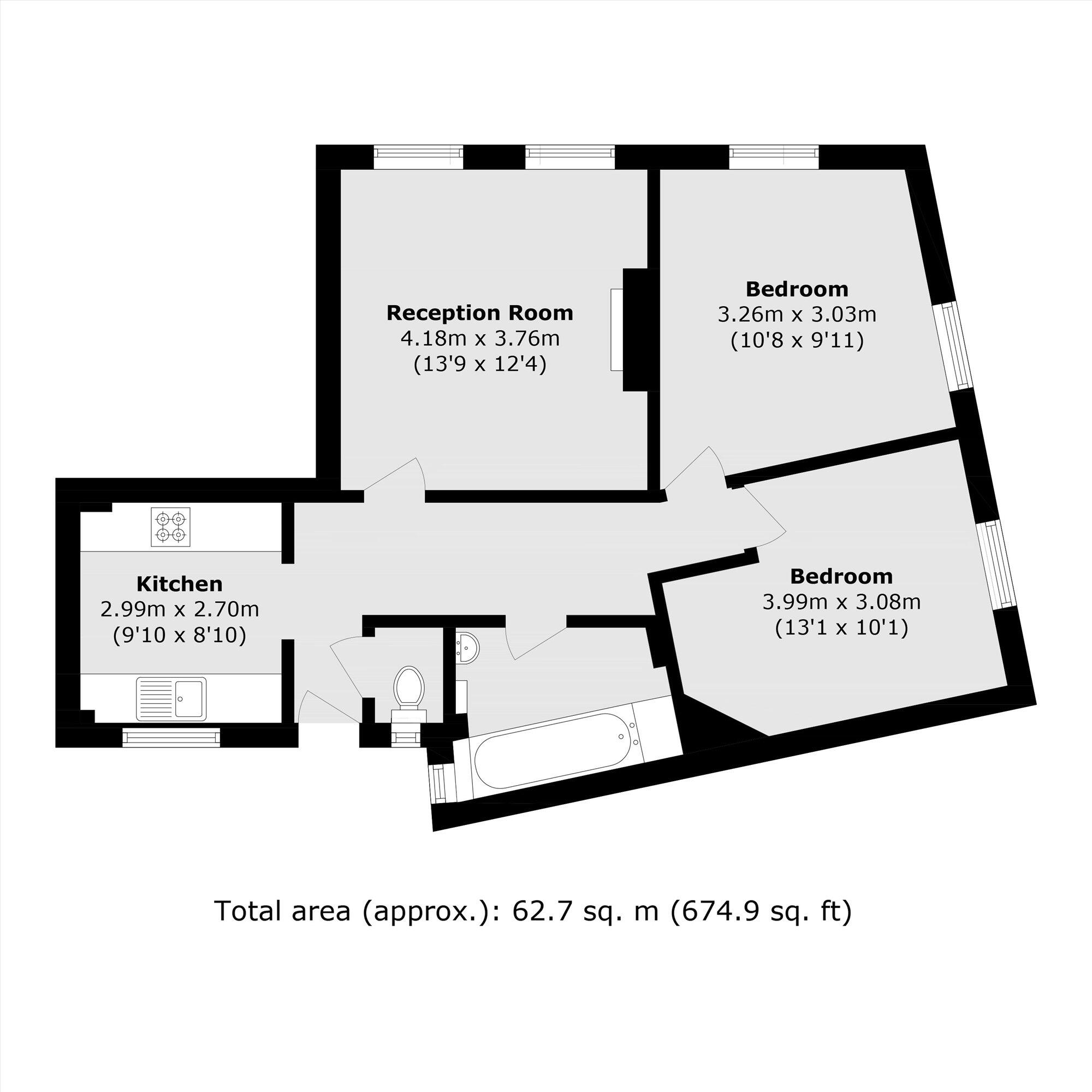 Tabard Street, London Bridge floorplan