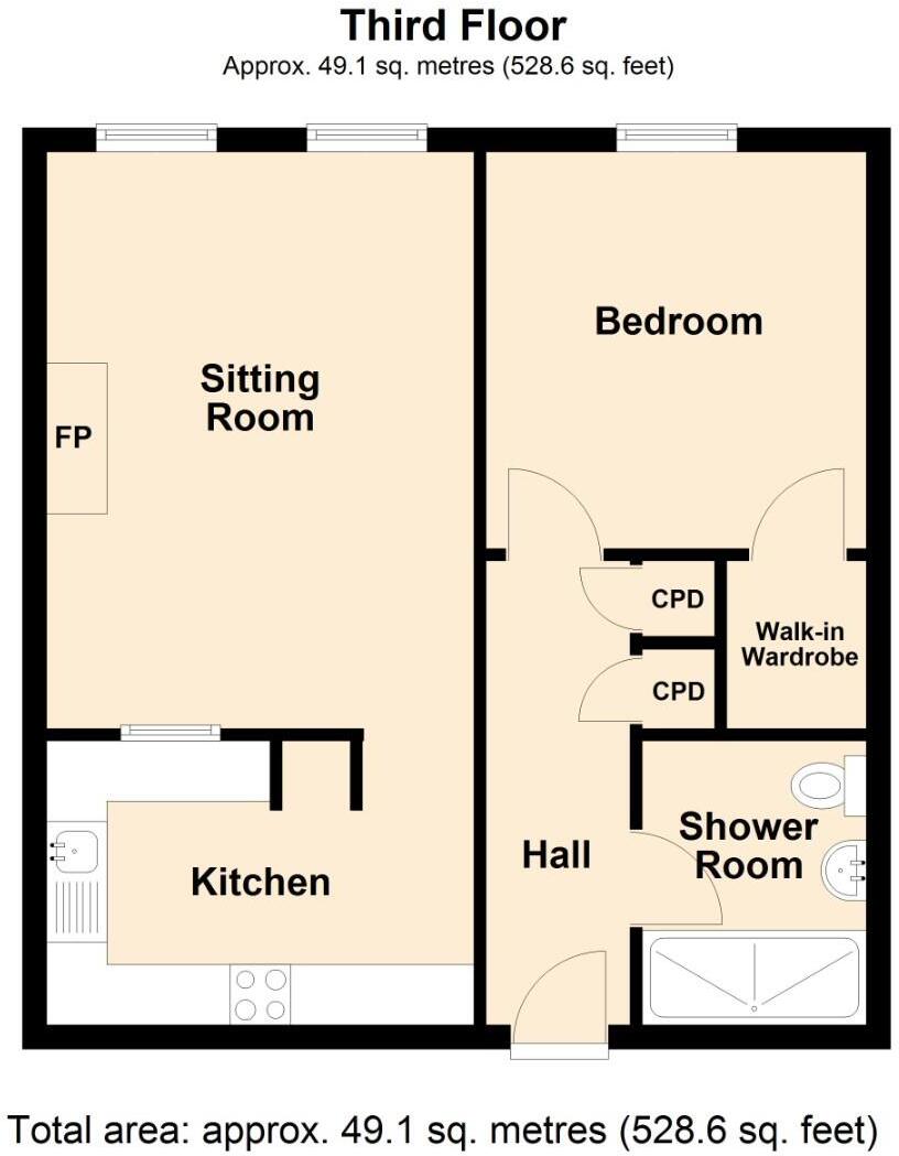 Binswood Avenue, Leamington Spa floorplan