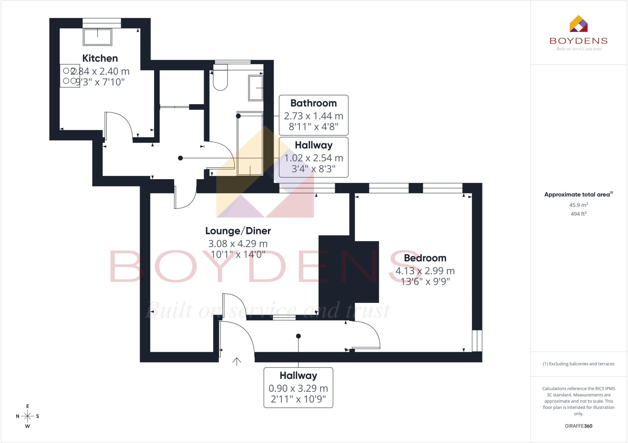 Oxford Court, Oxford Road, Colchester floorplan