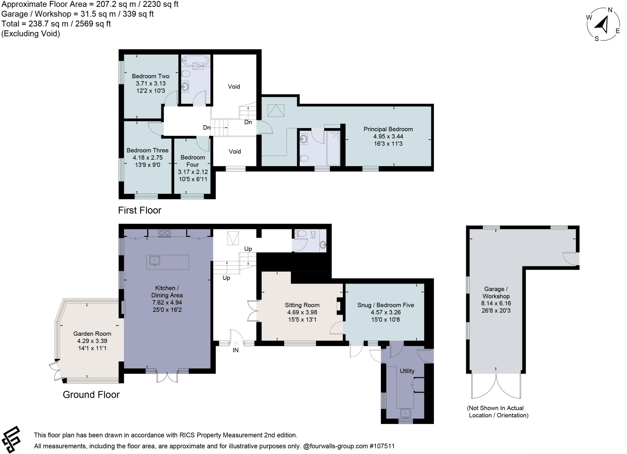 Bournes Green, Stroud, Gloucestershire, GL6 floorplan