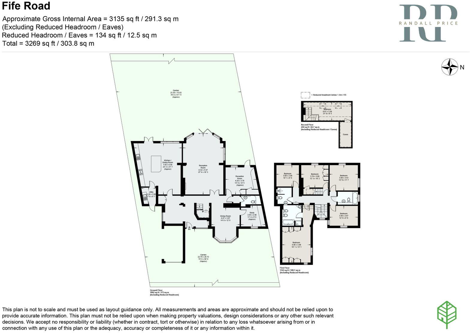 Fife Road, London, SW14 7EL floorplan
