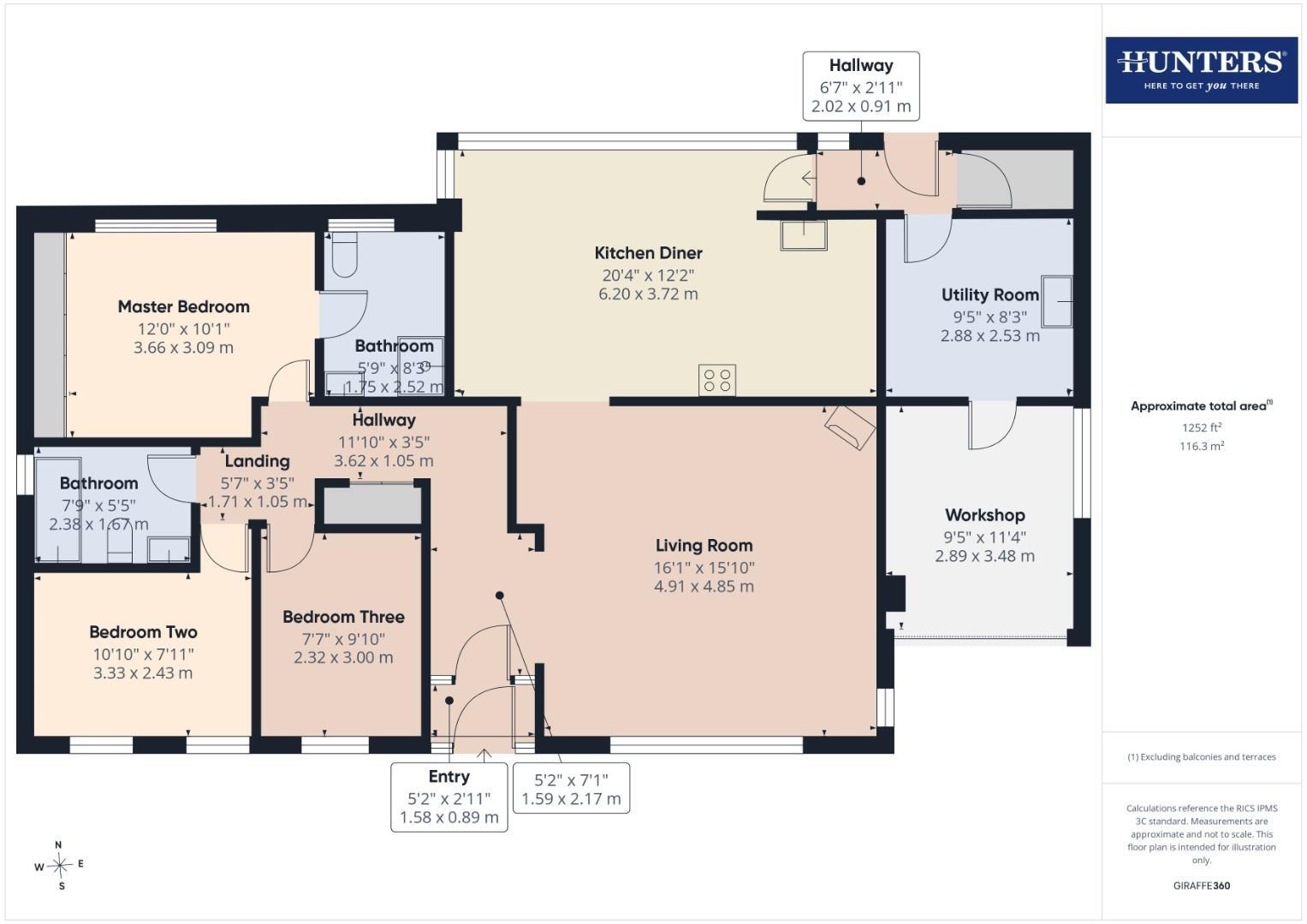 Fellside, Allithwaite, Grange-Over-Sands floorplan