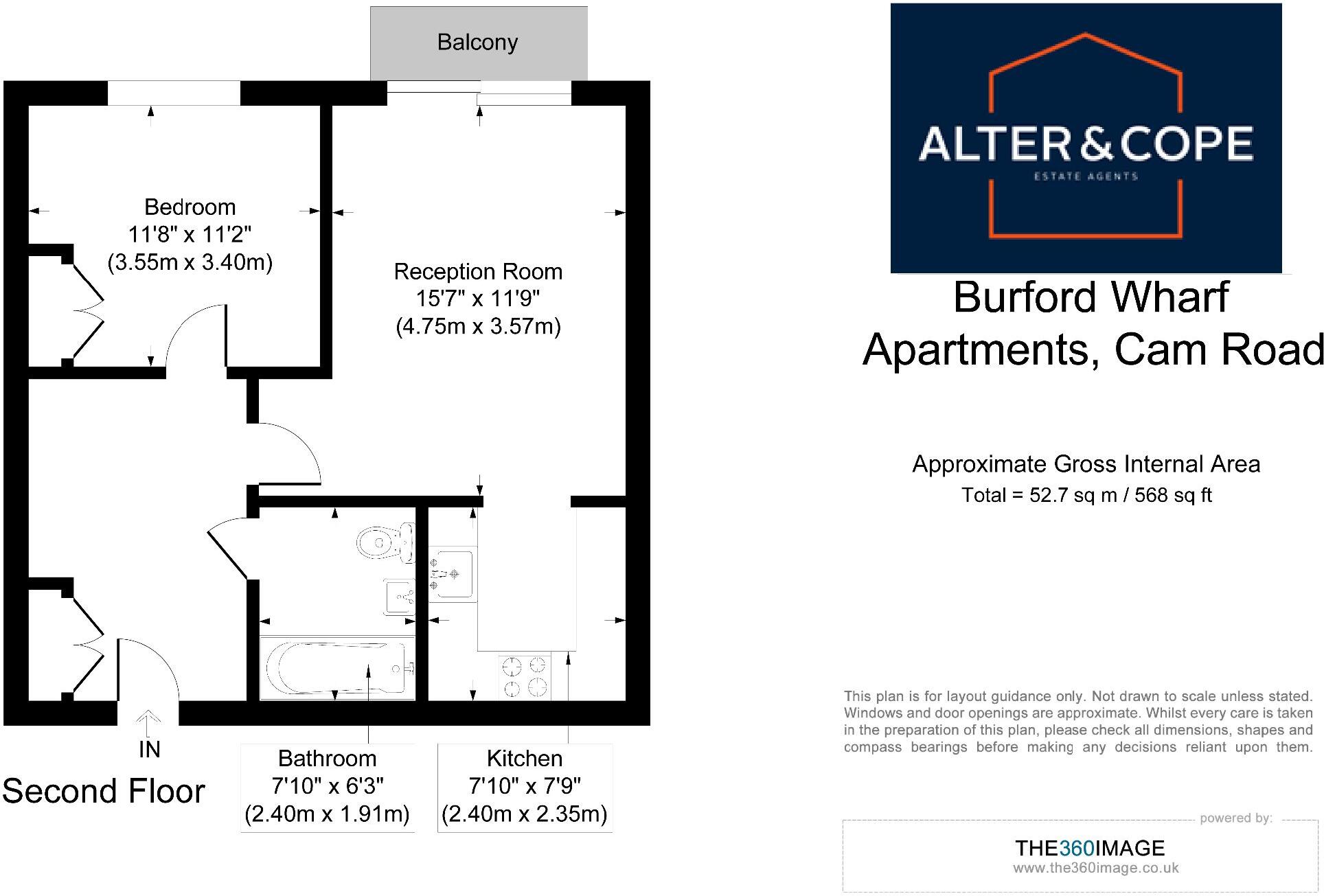Burford Wharf Apartments, Stratford, E15 floorplan