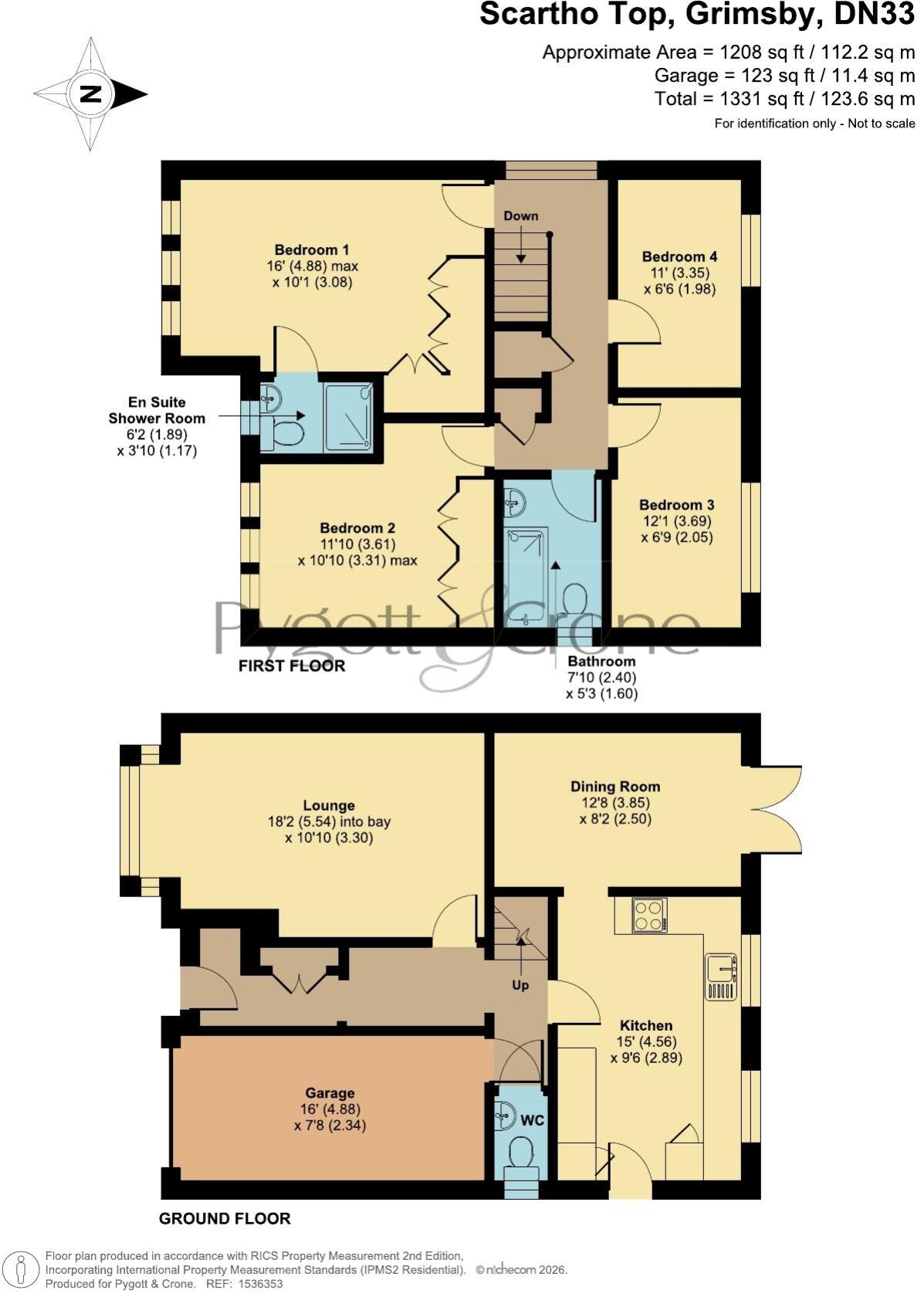 Odin Court, Scartho Top, Grimsby, Lincolnshire, DN33 floorplan