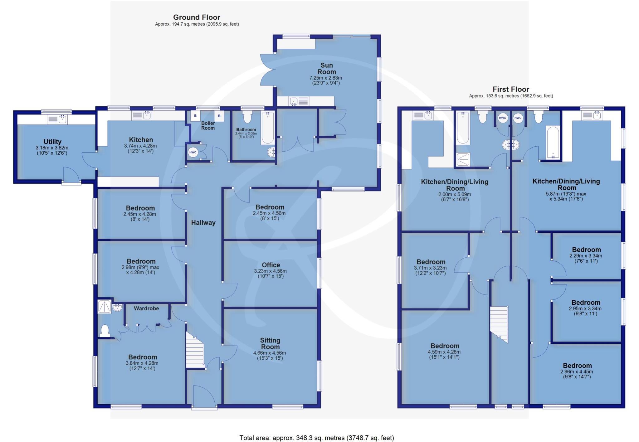 Welcombe House, Welcombe, Hartland, Bideford floorplan