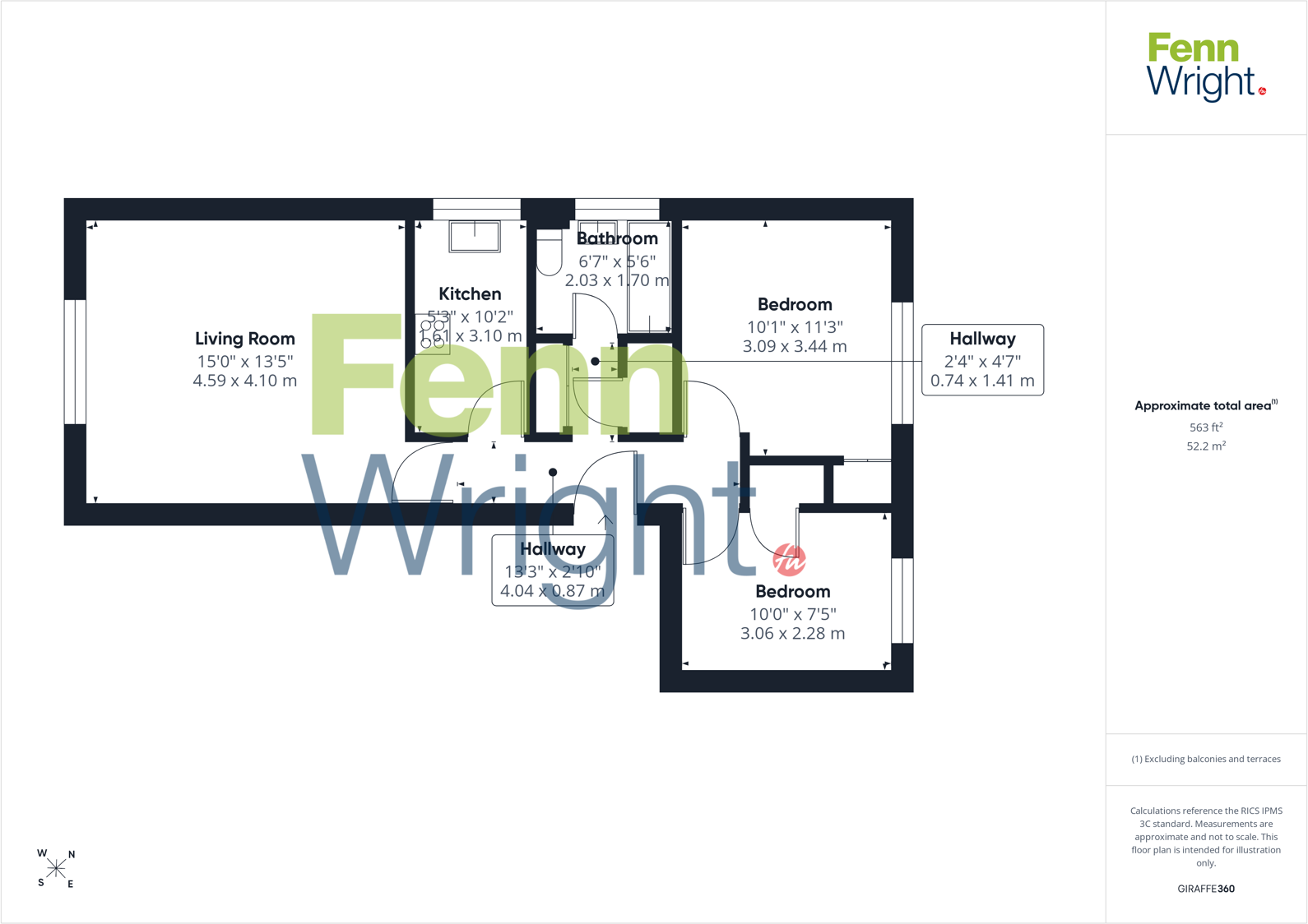 Wickham Road, Witham, Essex, CM8 floorplan