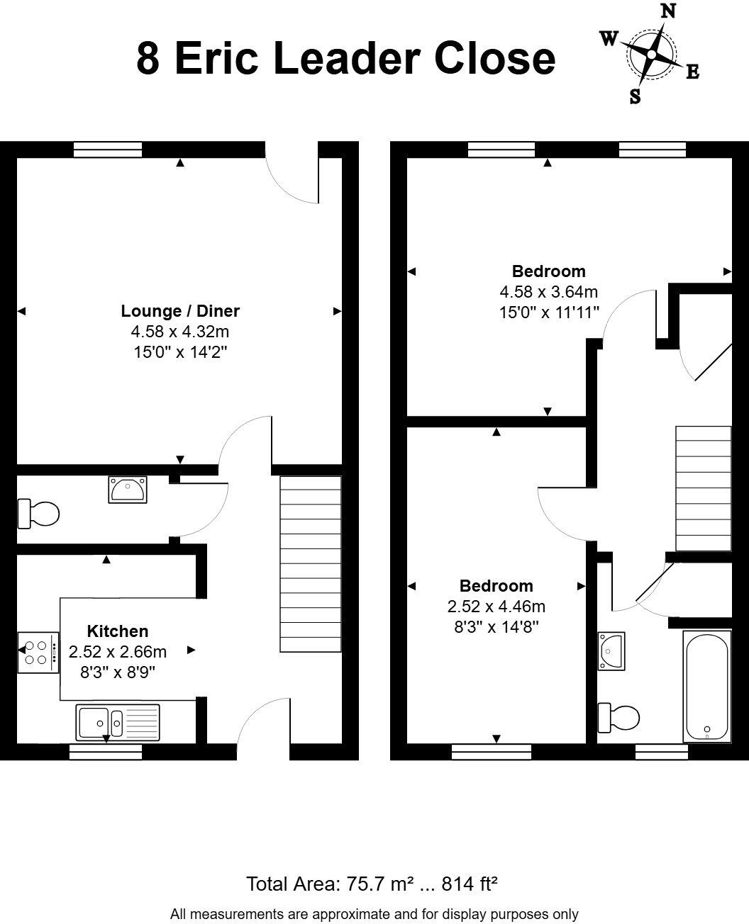 Eric Leader Close, Marlborough, Wiltshire, SN8 floorplan