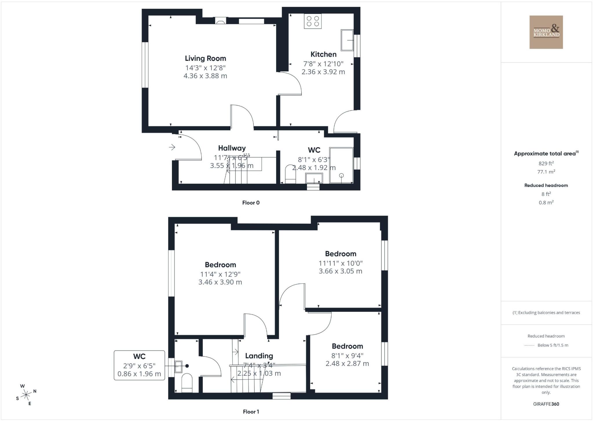 Morris Crescent, Blantyre, Glasgow floorplan